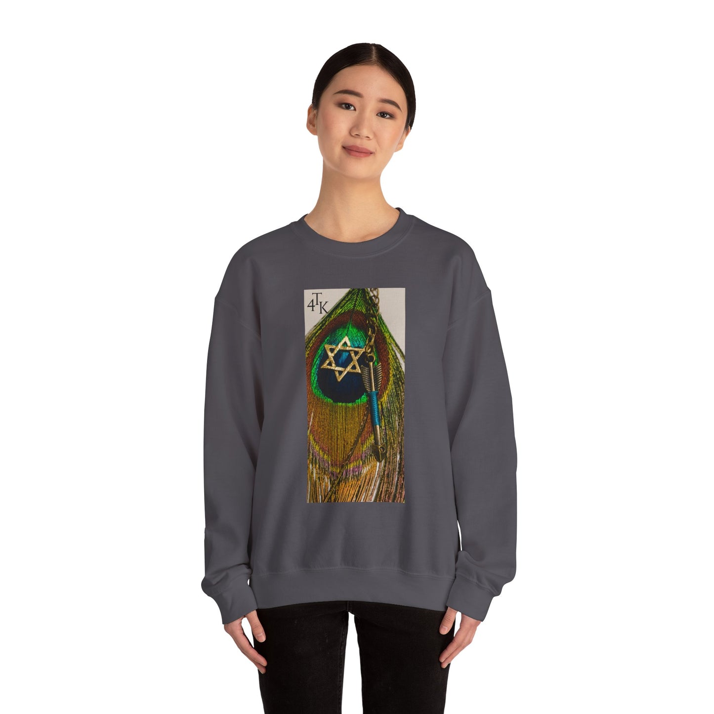 "Arrow and Shield" Unisex Heavy Blend™ Crewneck Sweatshirt