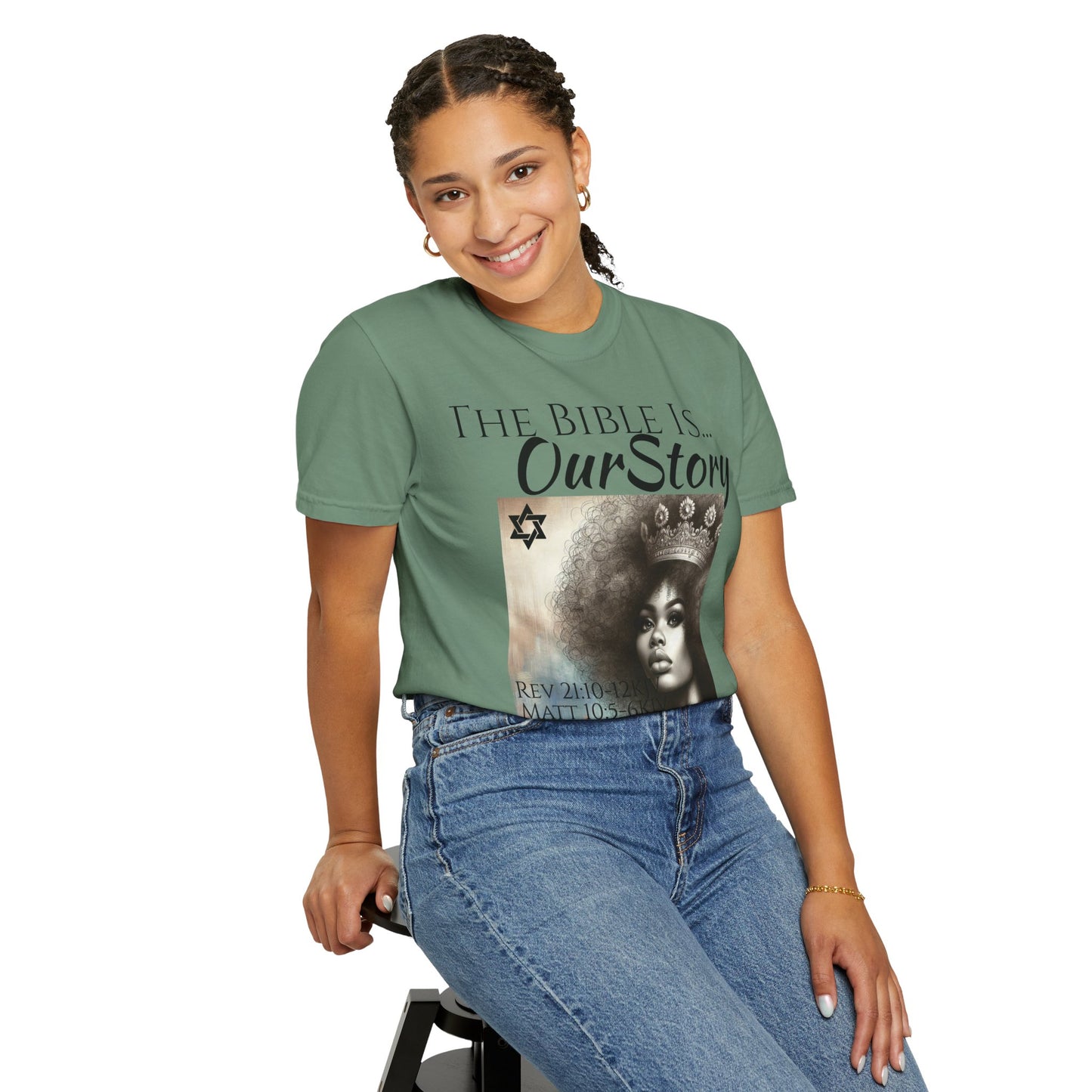 The Bible Is Our Story- Princess Tee