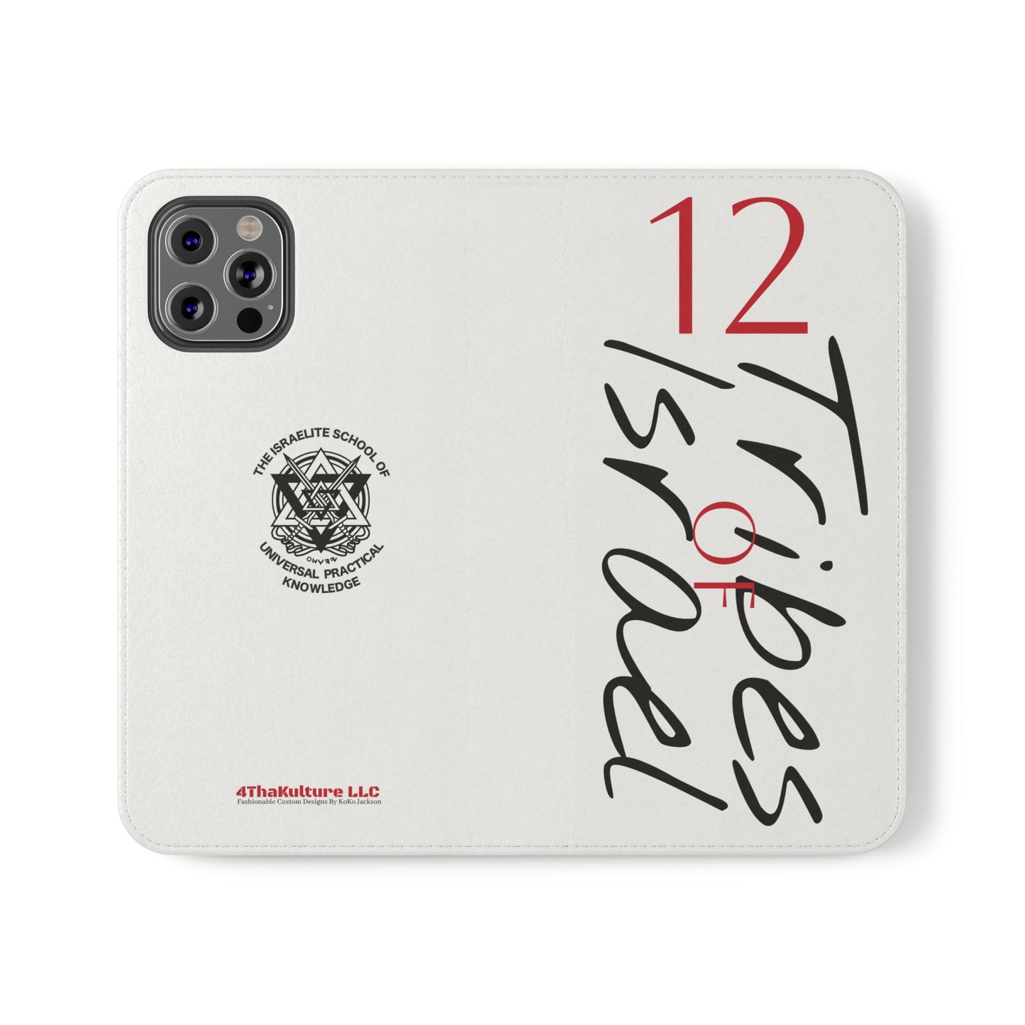 ISUPK "12 Tribes of Israel"-Flip Case (Ivory)