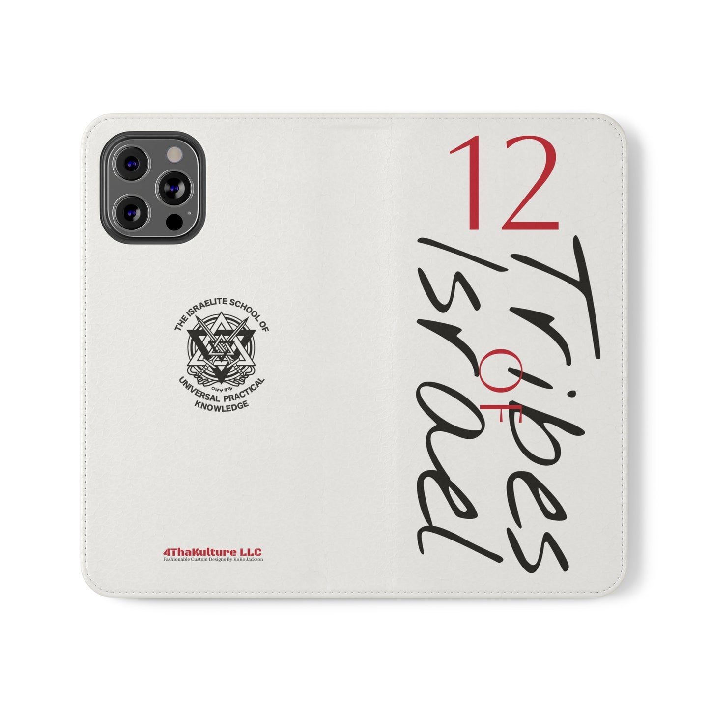ISUPK "12 Tribes of Israel"-Flip Case (Ivory)