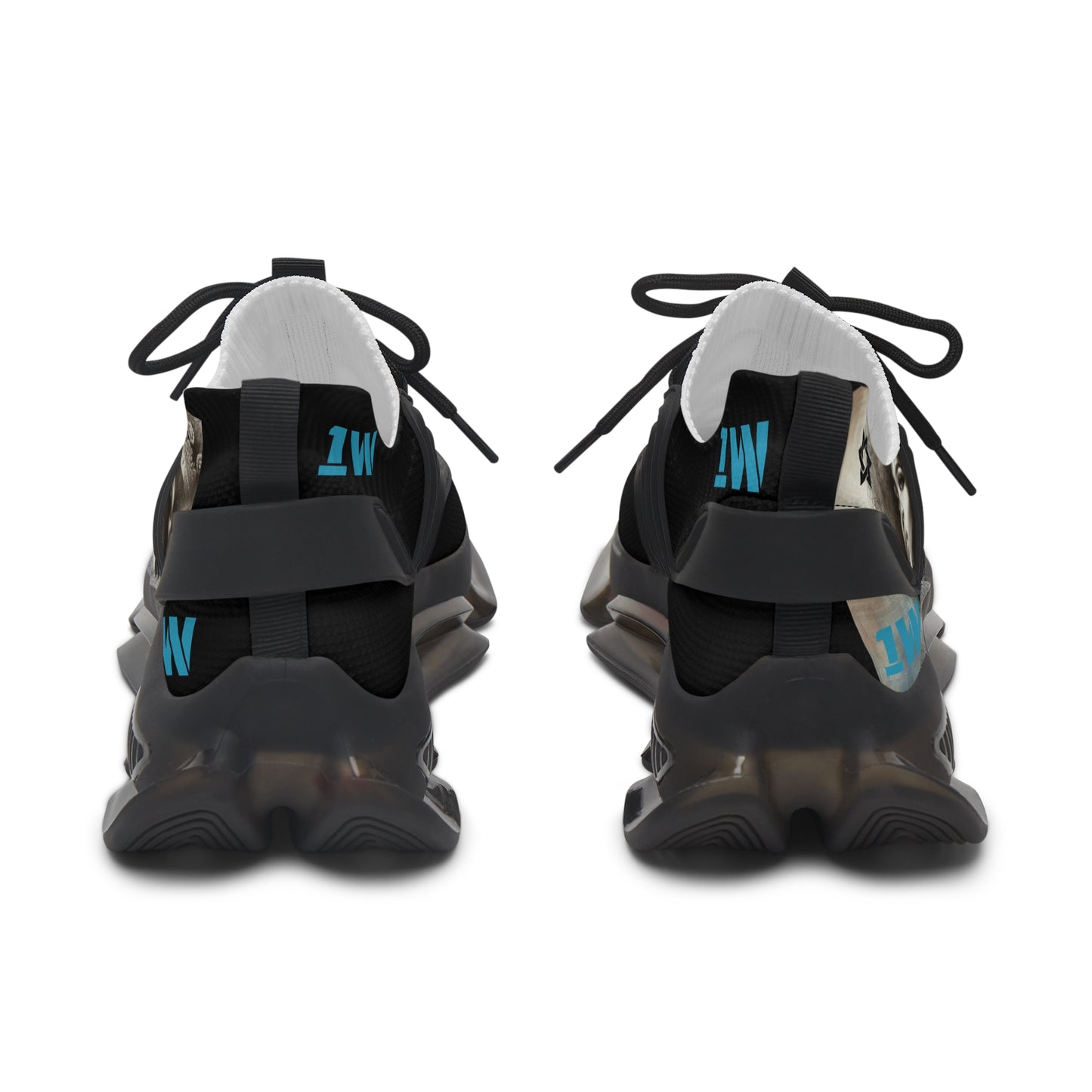 'TURQUIOS DREAM"- (CUSTOM UPK) Women's Mesh Sneakers