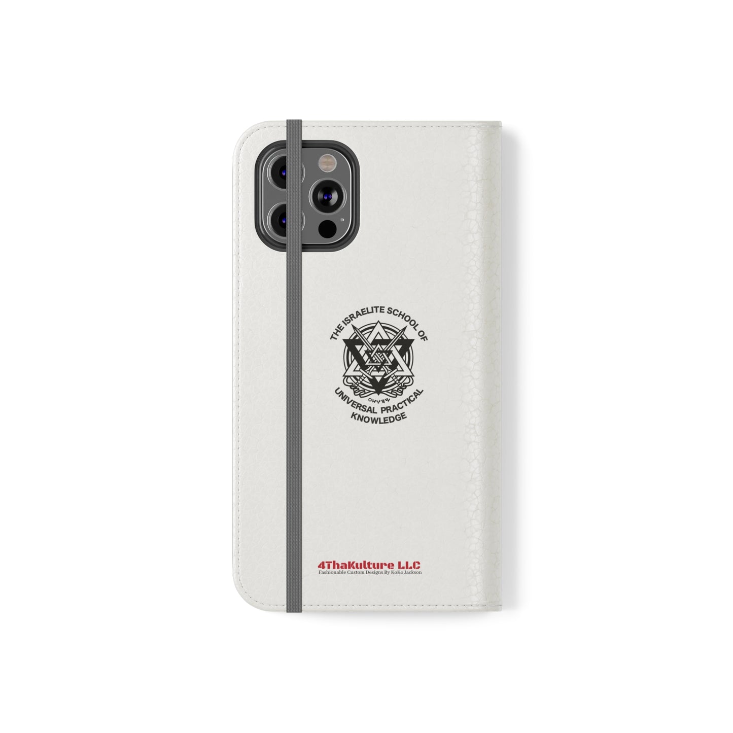 ISUPK "12 Tribes of Israel"-Flip Case (Ivory)