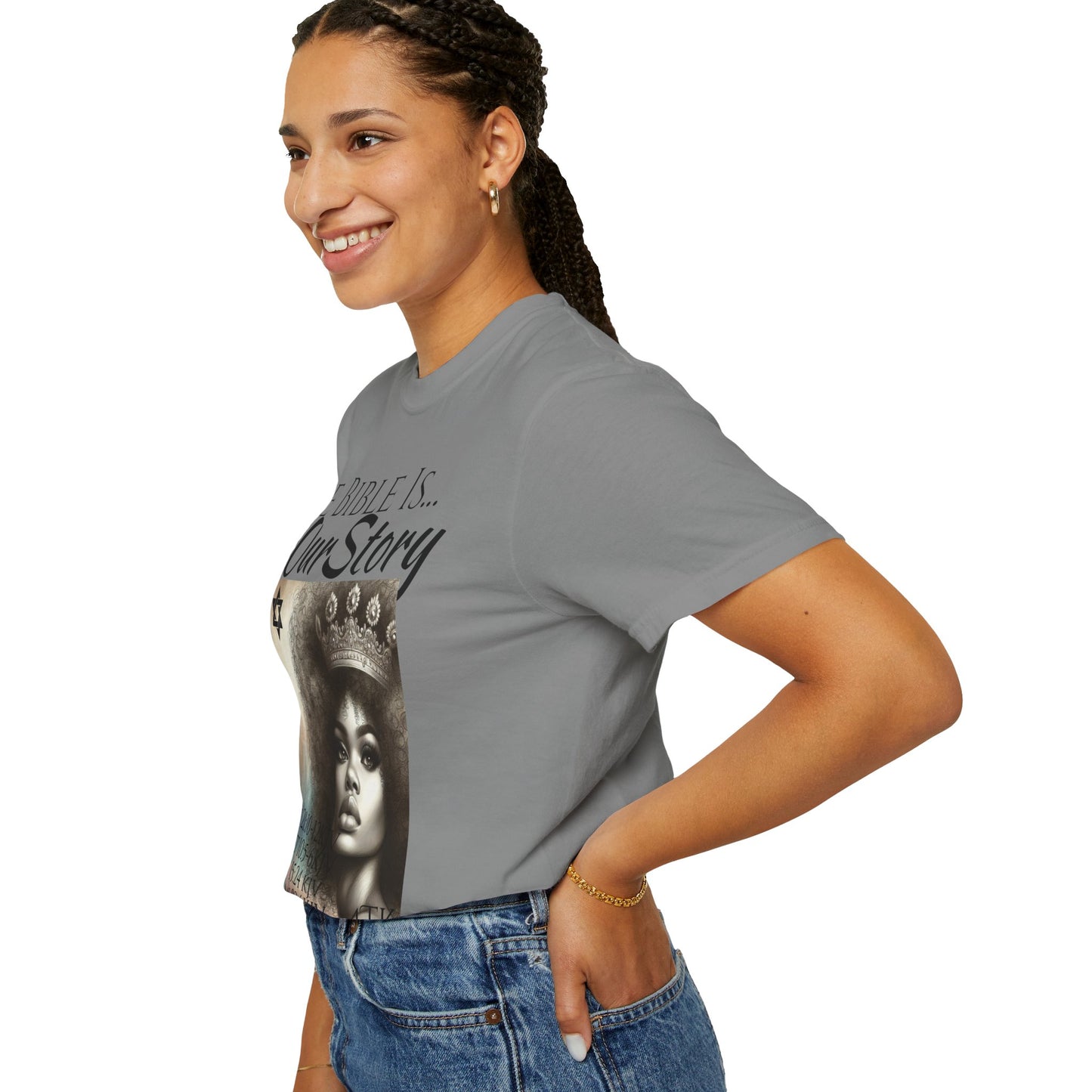 The Bible Is Our Story- Princess Tee