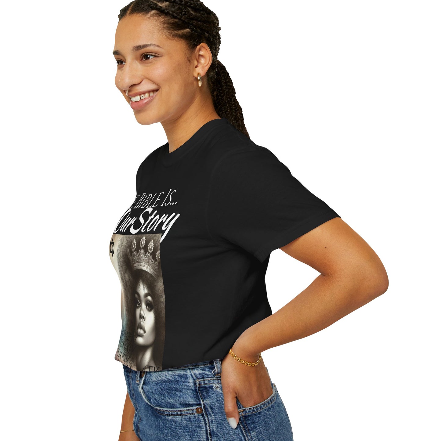 The Bible Is Our Story- Princess Tee
