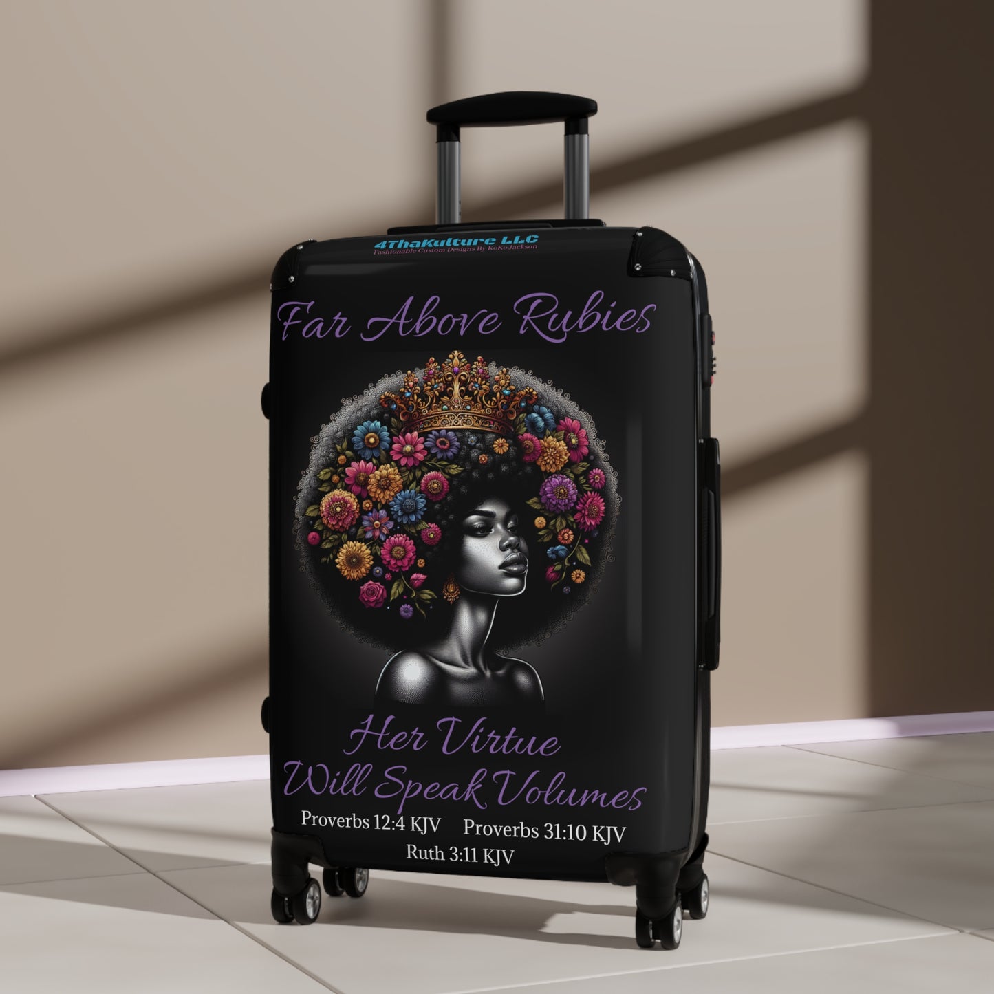"Far Above Rubies"- Suitcase