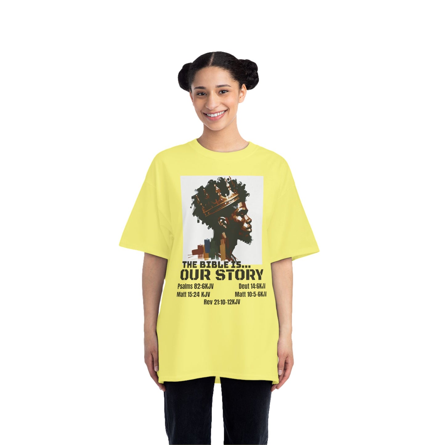 The Bible Is Our Story- Men's 'Beefy' Tee