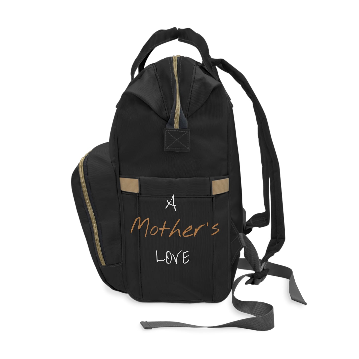 A Mothers Love- Multifunctional Diaper Backpack (Blk)