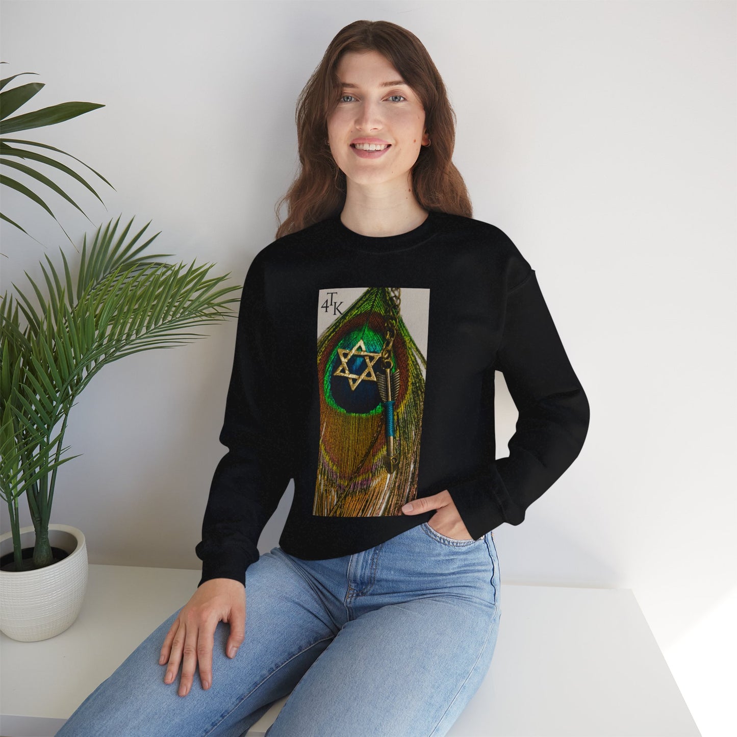 "Arrow and Shield" Unisex Heavy Blend™ Crewneck Sweatshirt