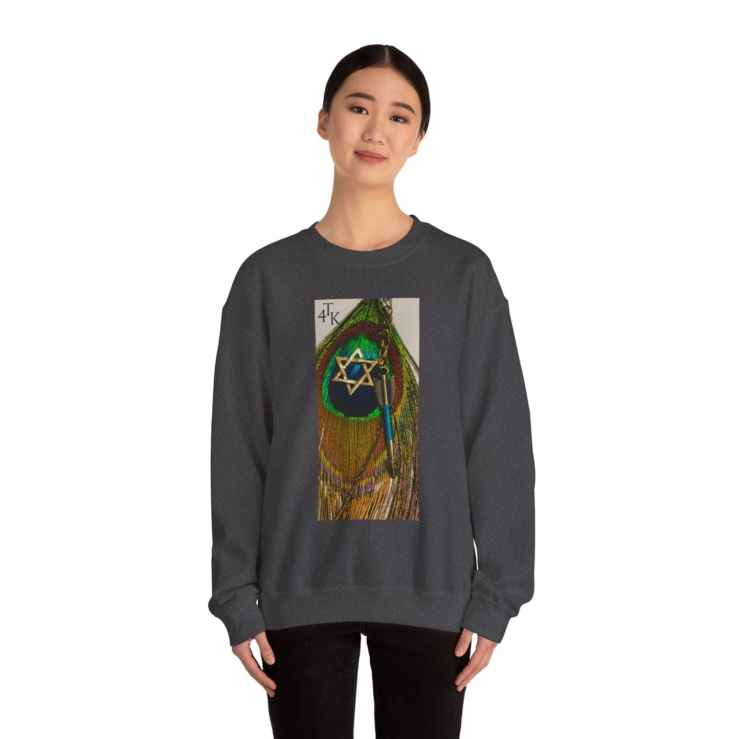"Arrow and Shield" Unisex Heavy Blend™ Crewneck Sweatshirt