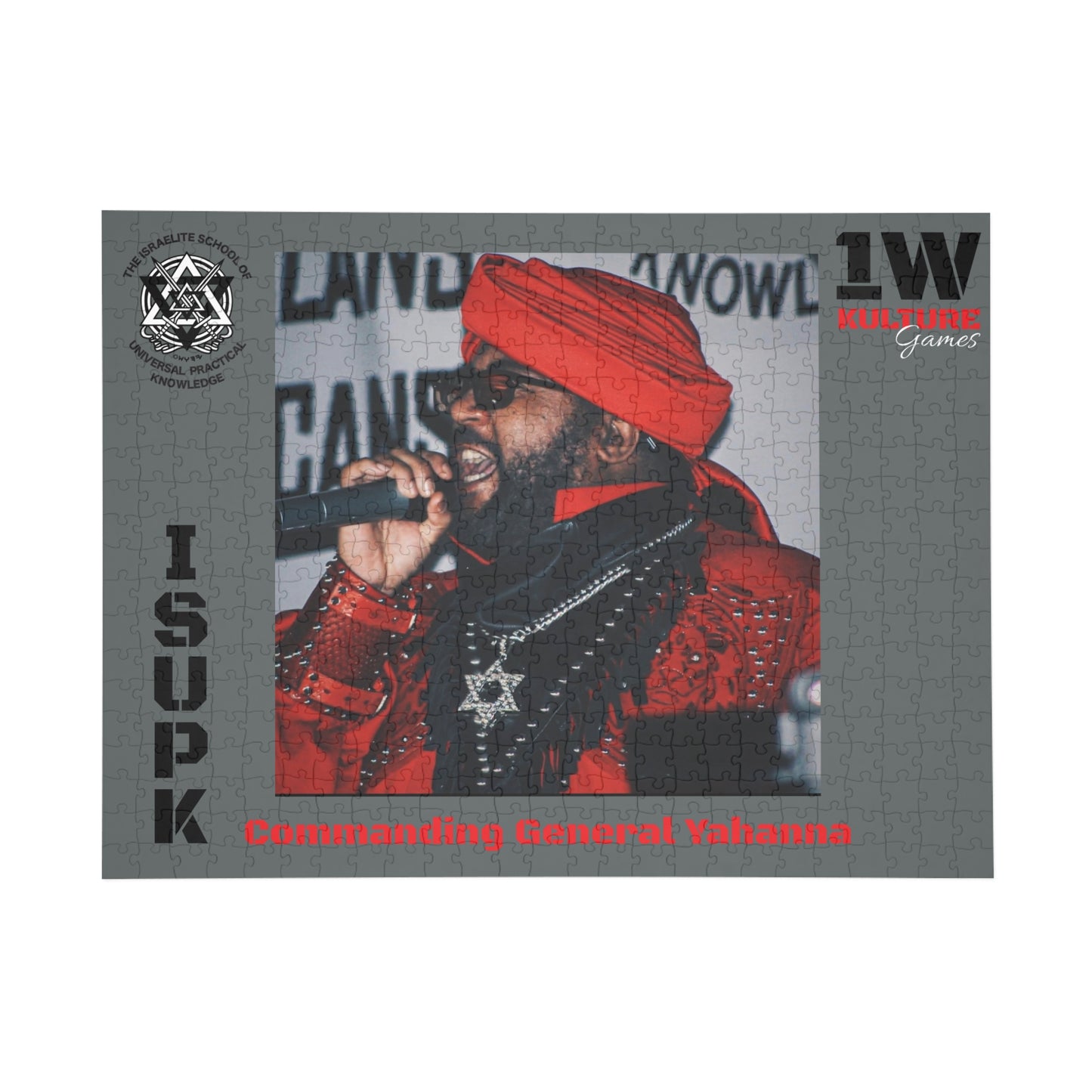 ISUPK "Commanding General Yahanna" Puzzle (96, 252, 500, 1000-Piece)