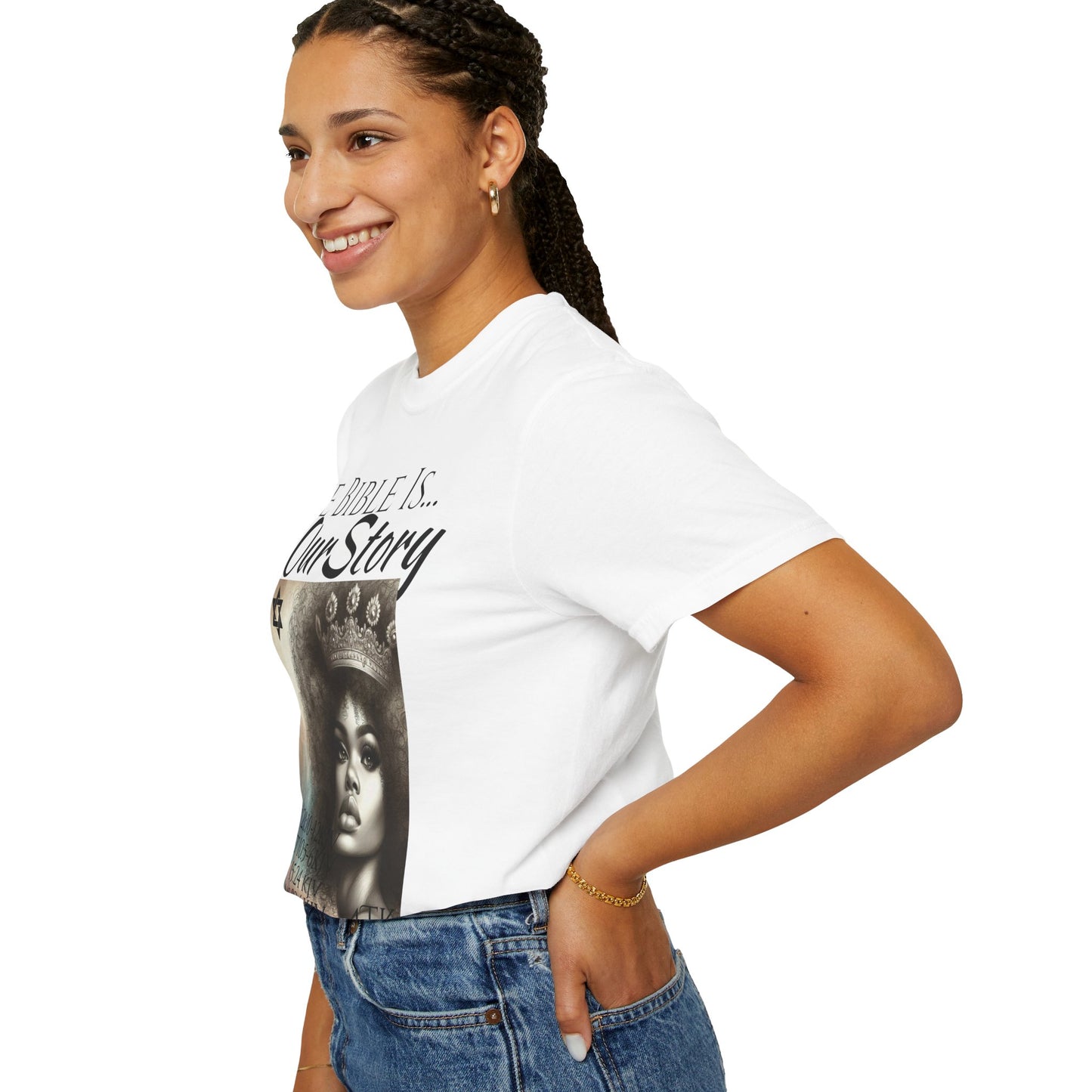 The Bible Is Our Story- Princess Tee