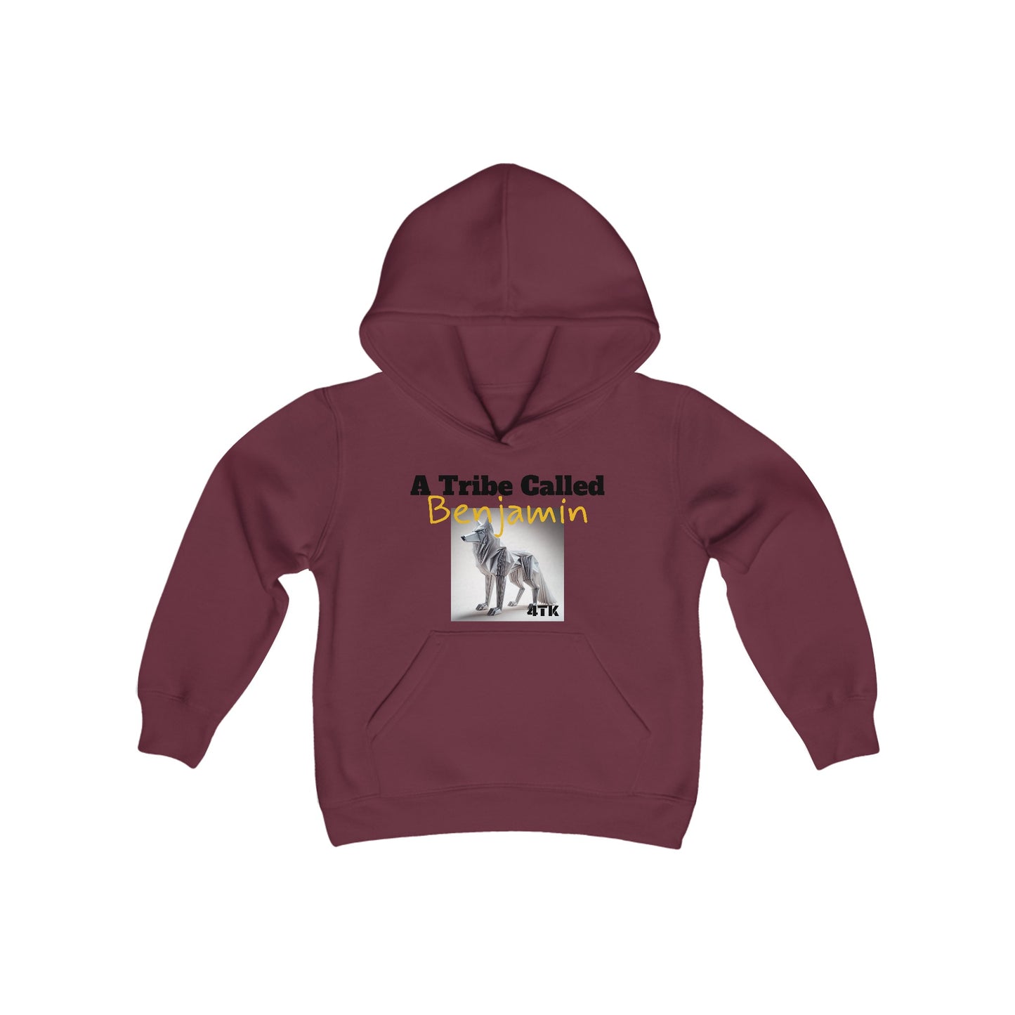 A Tribe Called BENJAMIN- Youth Heavy Blend Hoodie