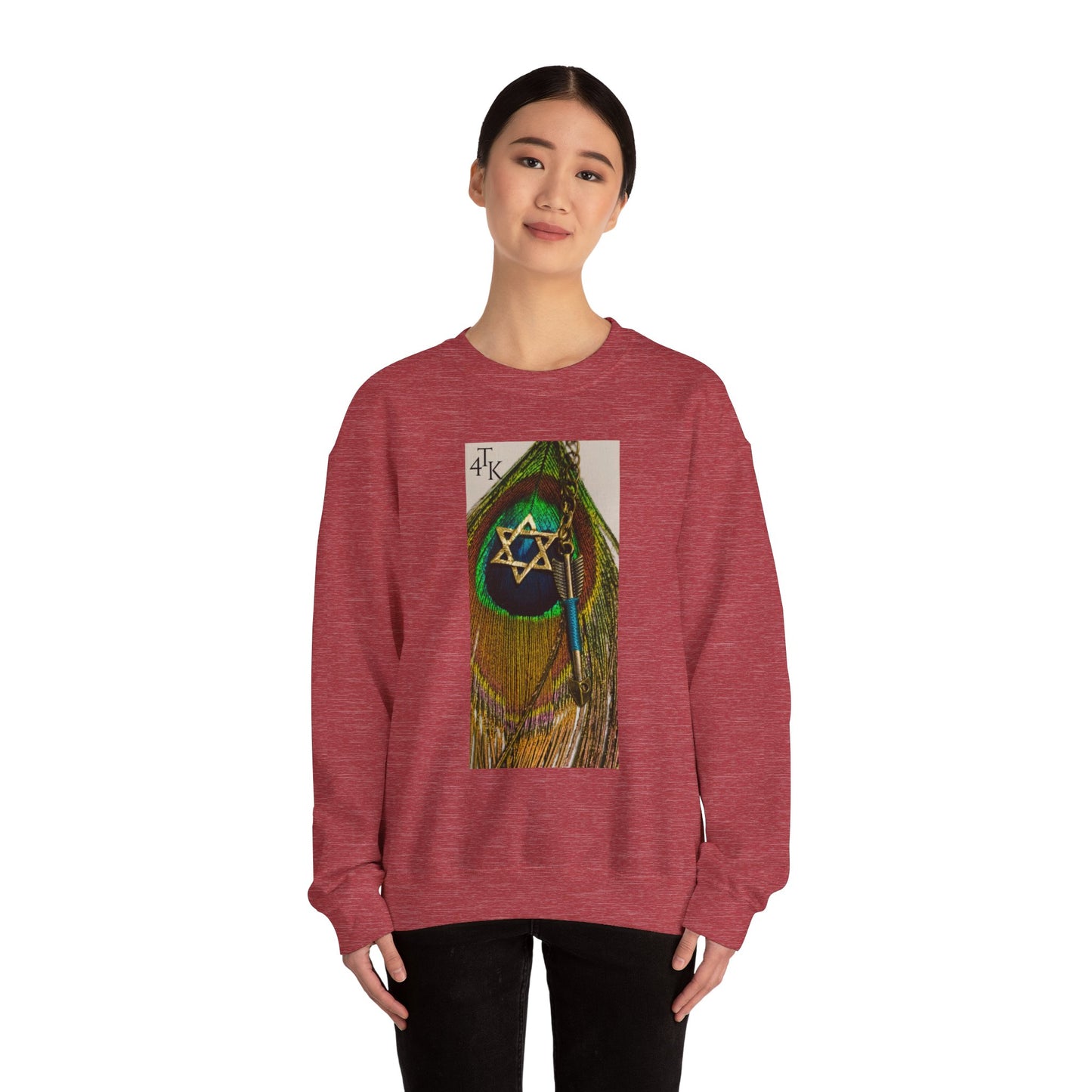 "Arrow and Shield" Unisex Heavy Blend™ Crewneck Sweatshirt