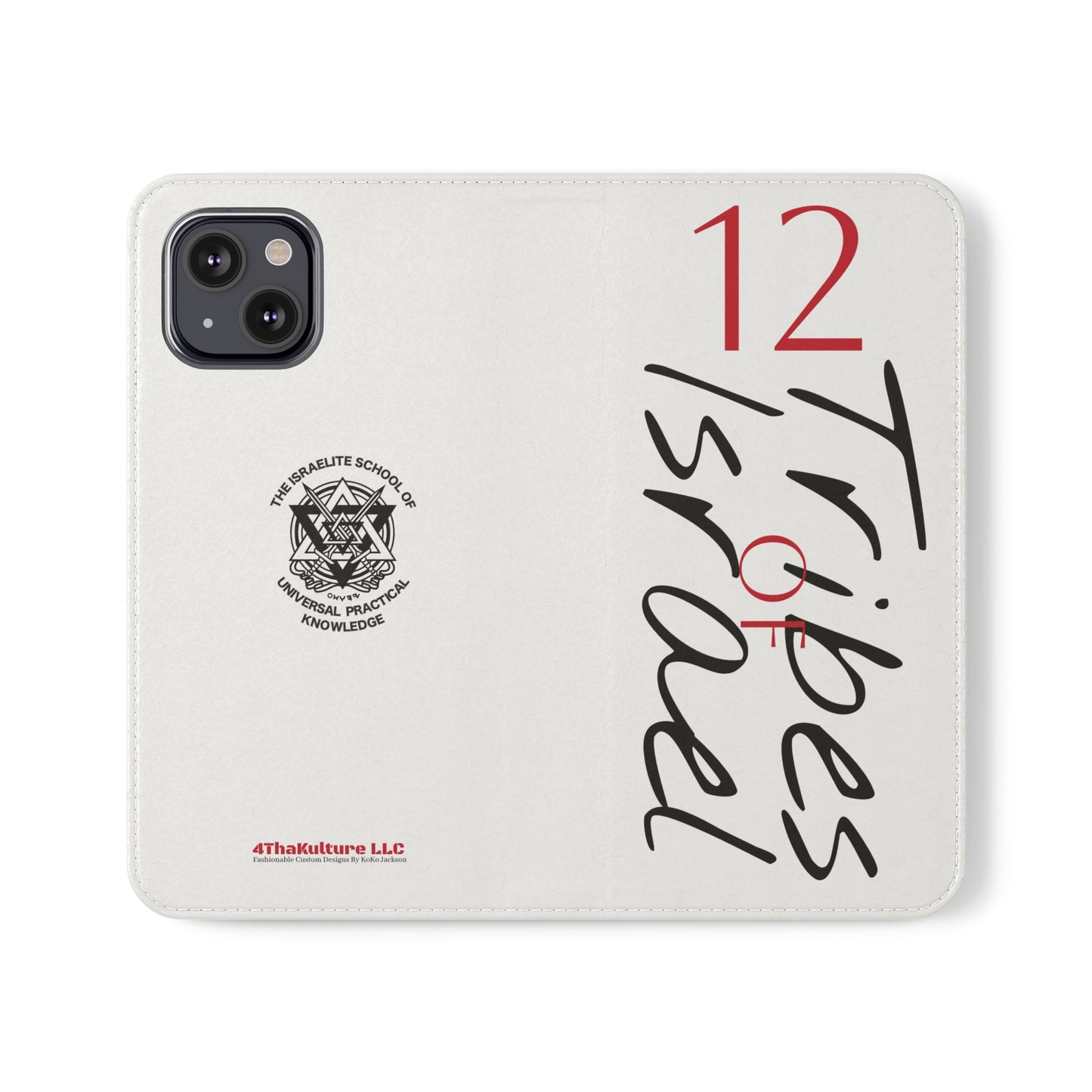 ISUPK "12 Tribes of Israel"-Flip Case (Ivory)