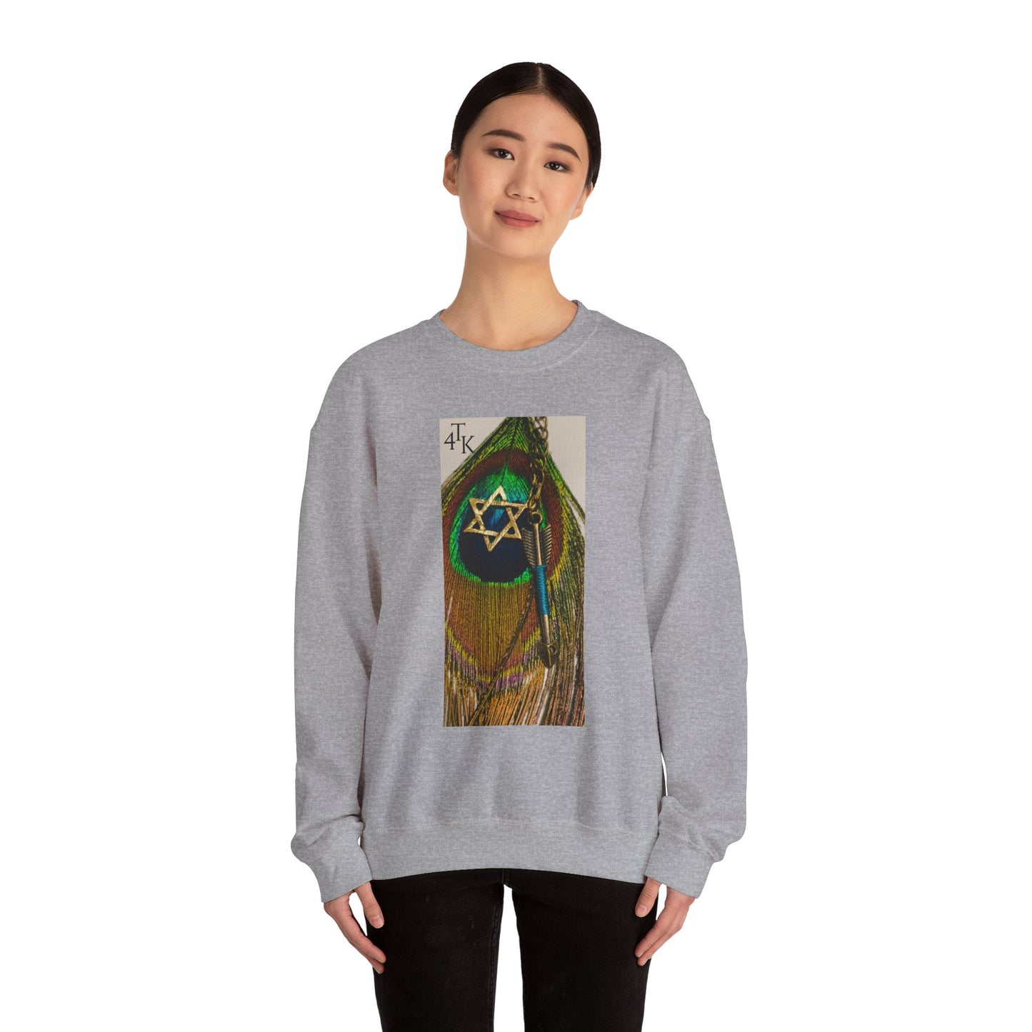 "Arrow and Shield" Unisex Heavy Blend™ Crewneck Sweatshirt
