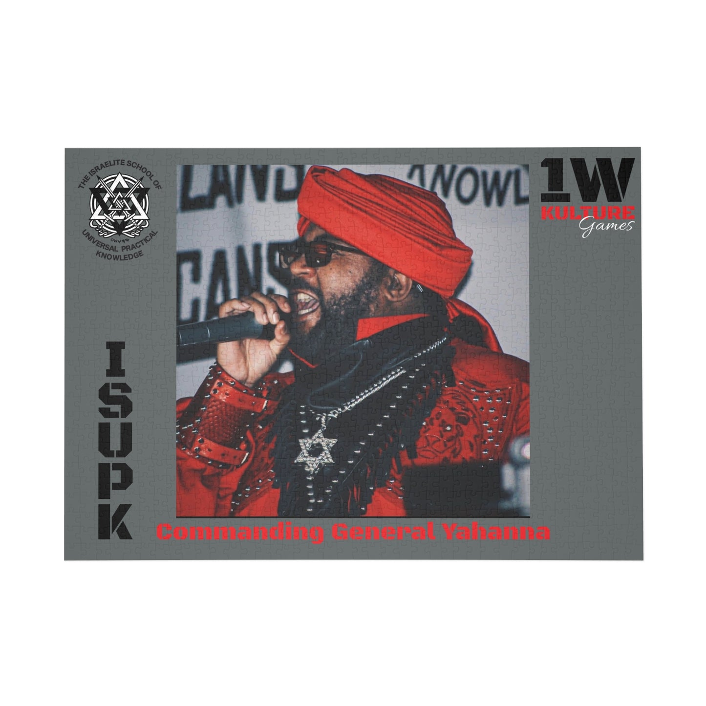 ISUPK "Commanding General Yahanna" Puzzle (96, 252, 500, 1000-Piece)