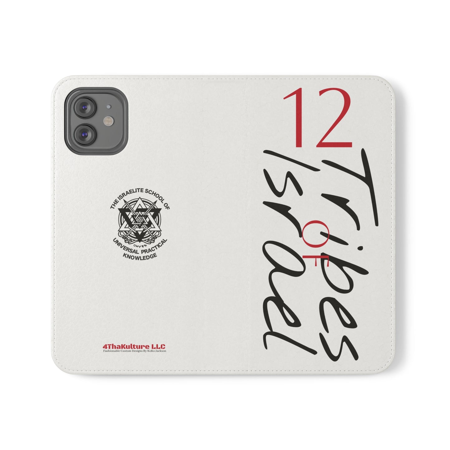 ISUPK "12 Tribes of Israel"-Flip Case (Ivory)