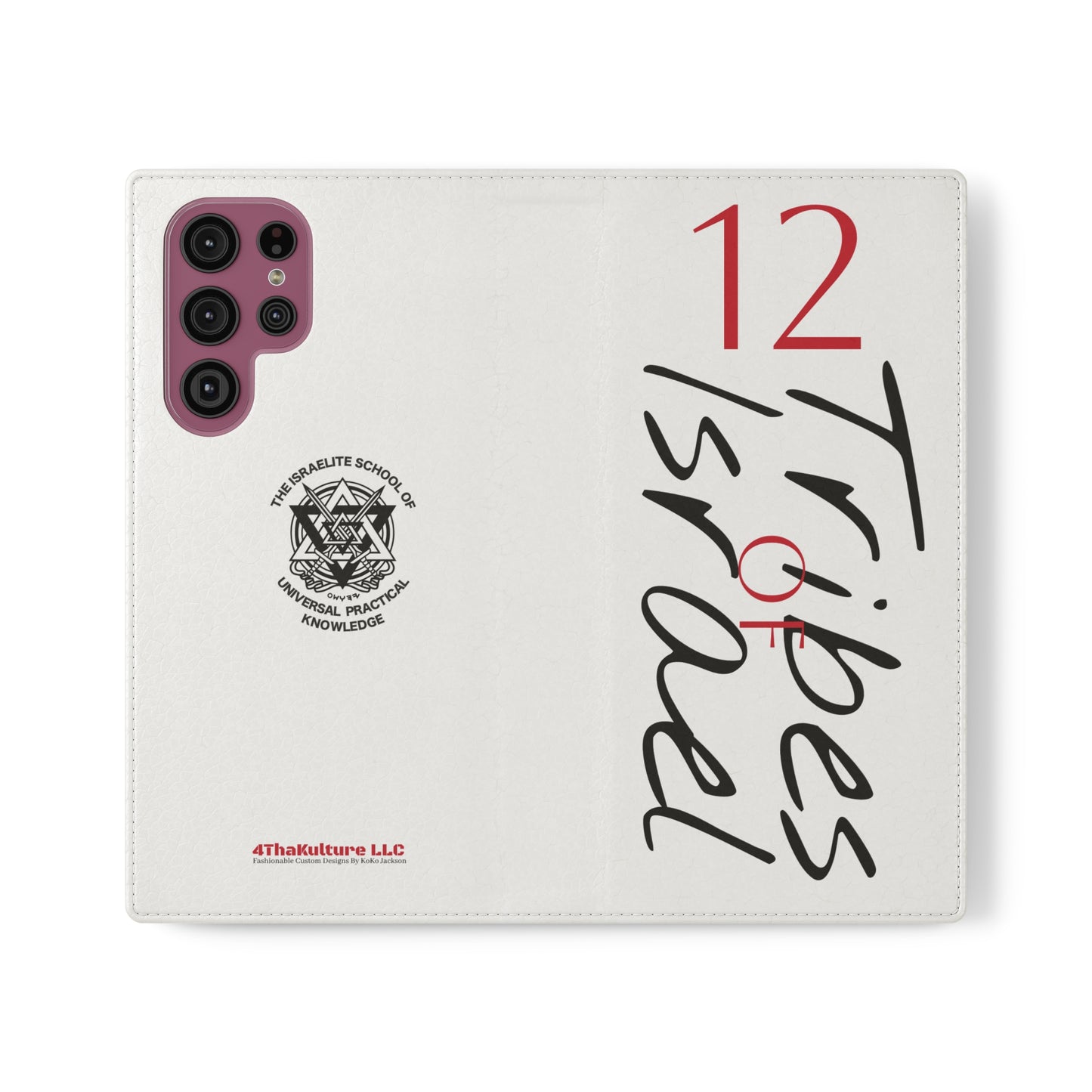 ISUPK "12 Tribes of Israel"-Flip Case (Ivory)