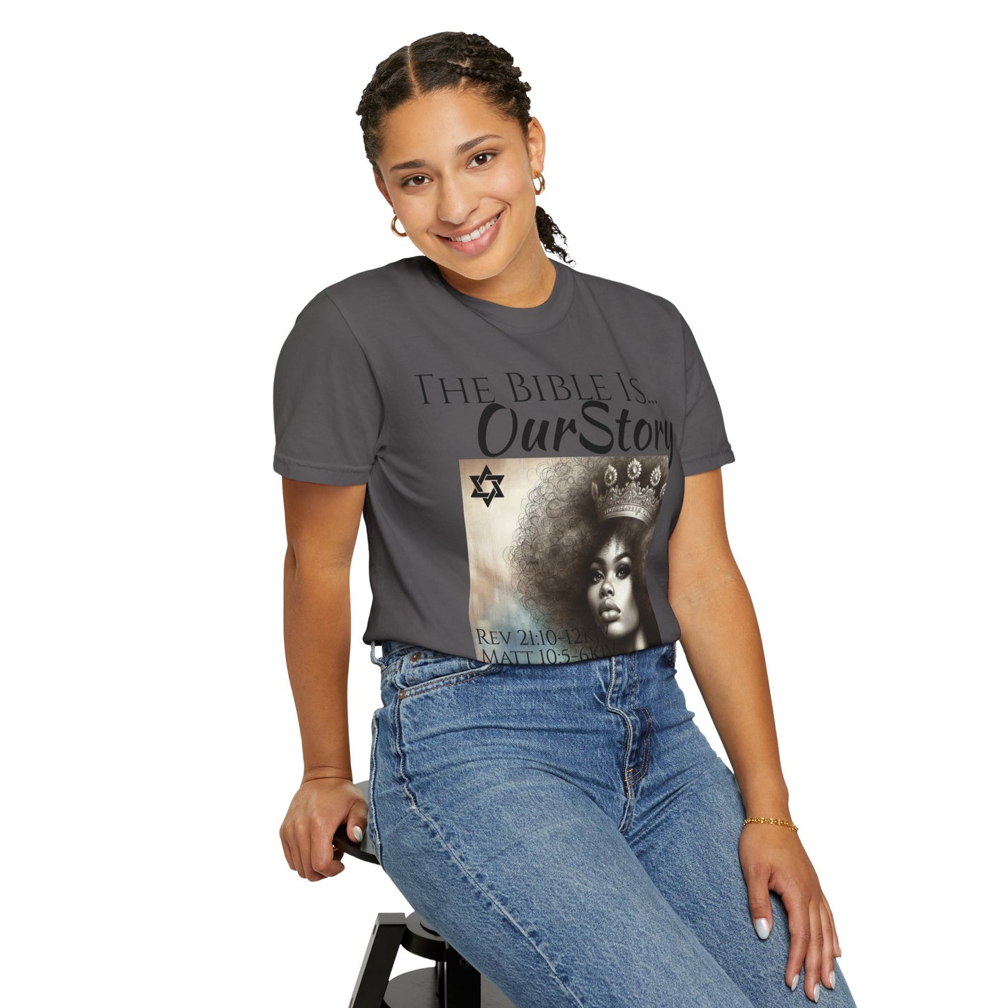 The Bible Is Our Story- Princess Tee