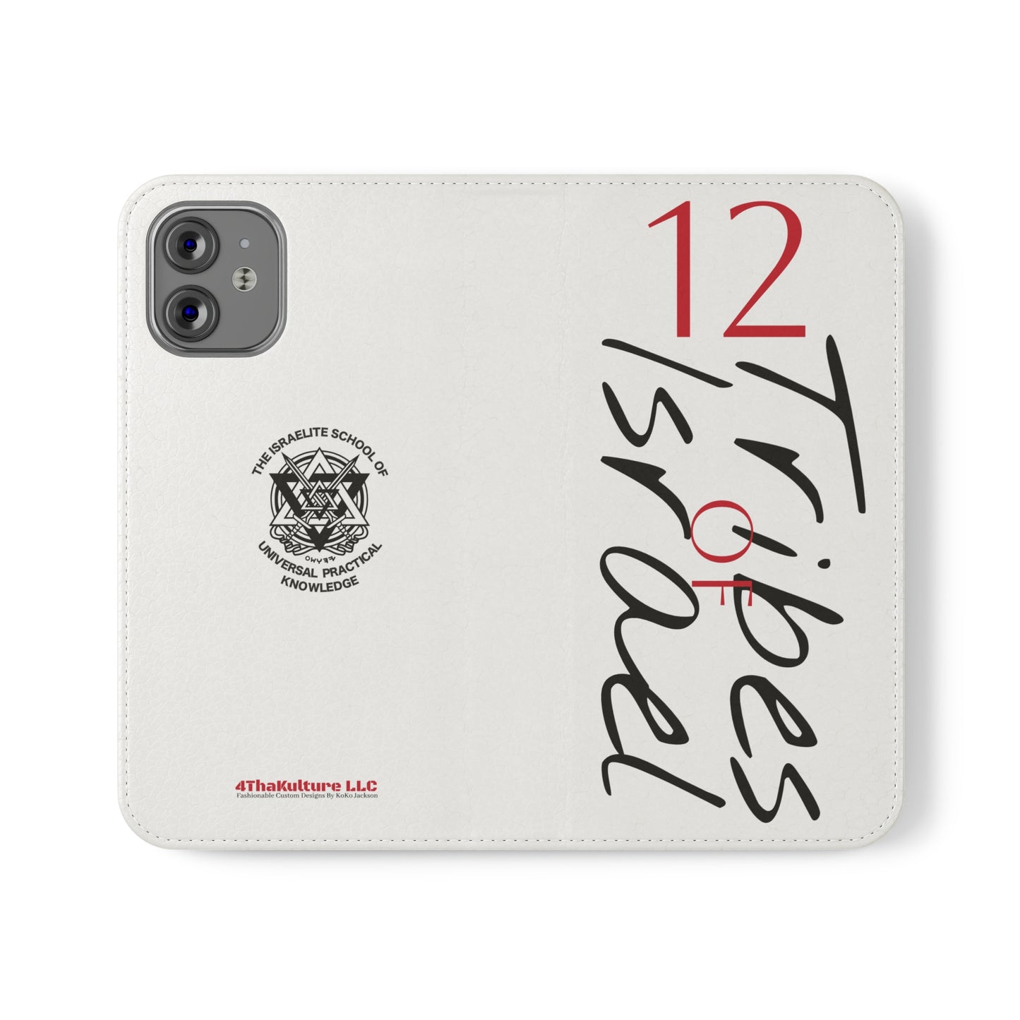 ISUPK "12 Tribes of Israel"-Flip Case (Ivory)