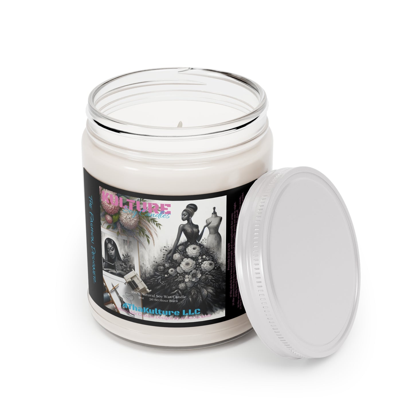"The Fashion Designer"- Scented Soy Candle 9oz