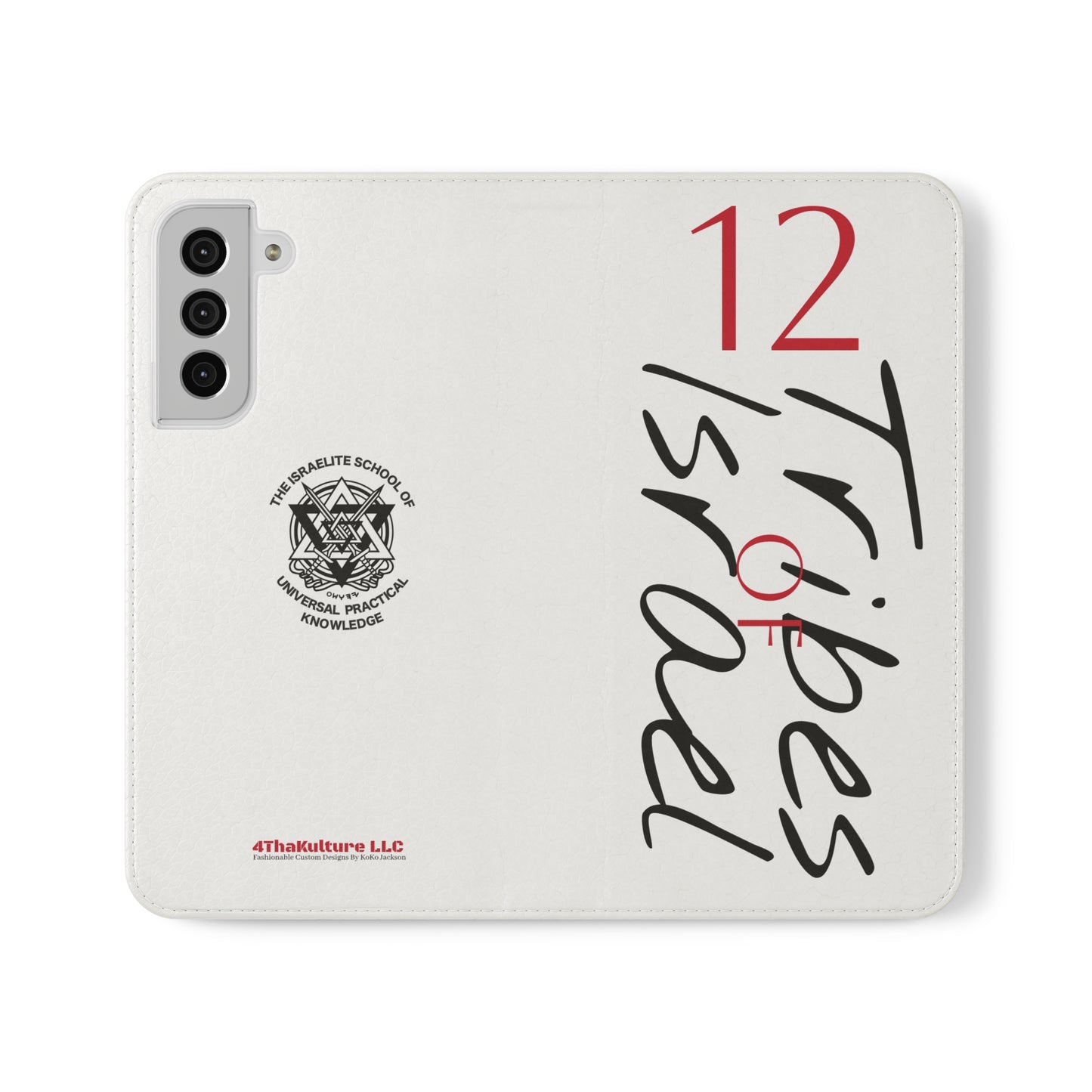 ISUPK "12 Tribes of Israel"-Flip Case (Ivory)