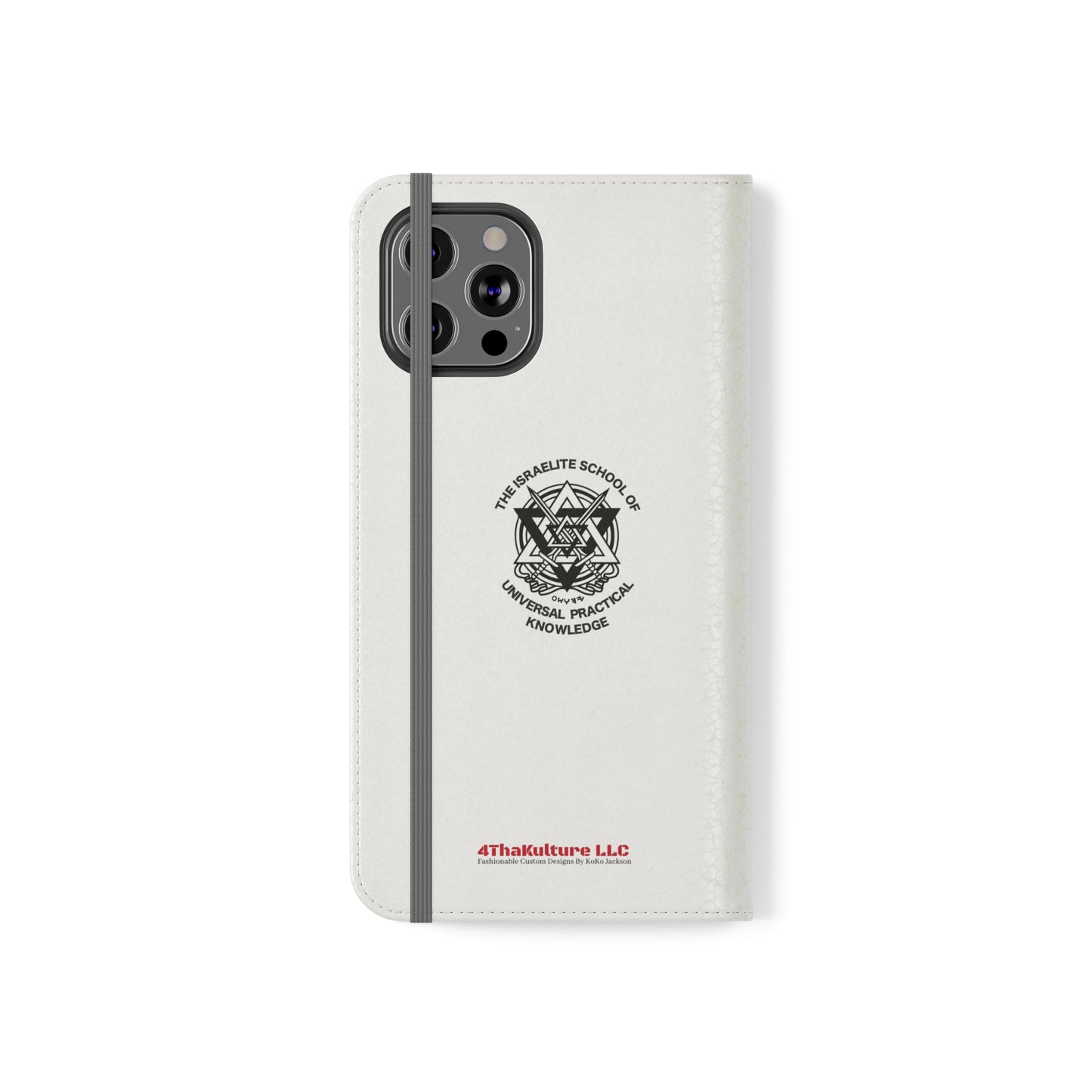 ISUPK "12 Tribes of Israel"-Flip Case (Ivory)