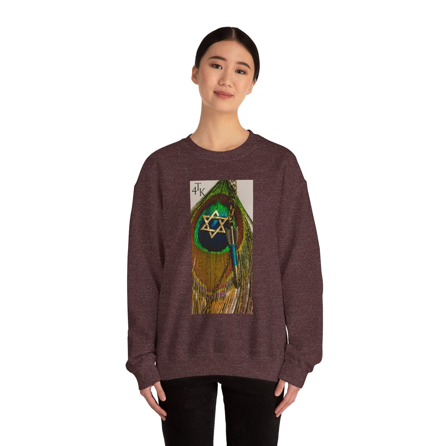 "Arrow and Shield" Unisex Heavy Blend™ Crewneck Sweatshirt
