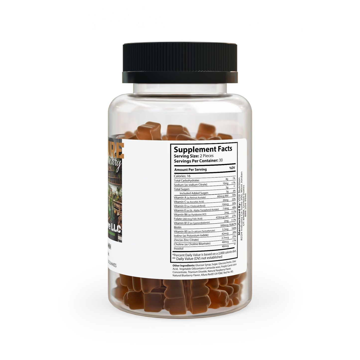 Hair Vitamin Gummies (60 Gummies)