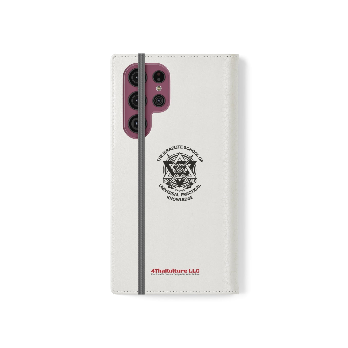 ISUPK "12 Tribes of Israel"-Flip Case (Ivory)
