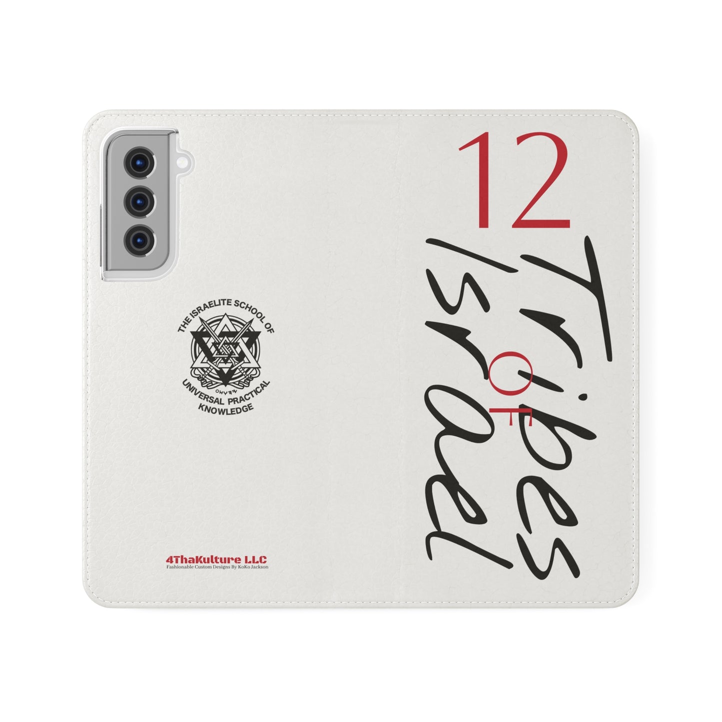ISUPK "12 Tribes of Israel"-Flip Case (Ivory)