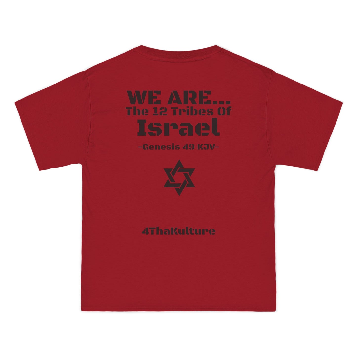 The Bible Is Our Story- Men's 'Beefy' Tee