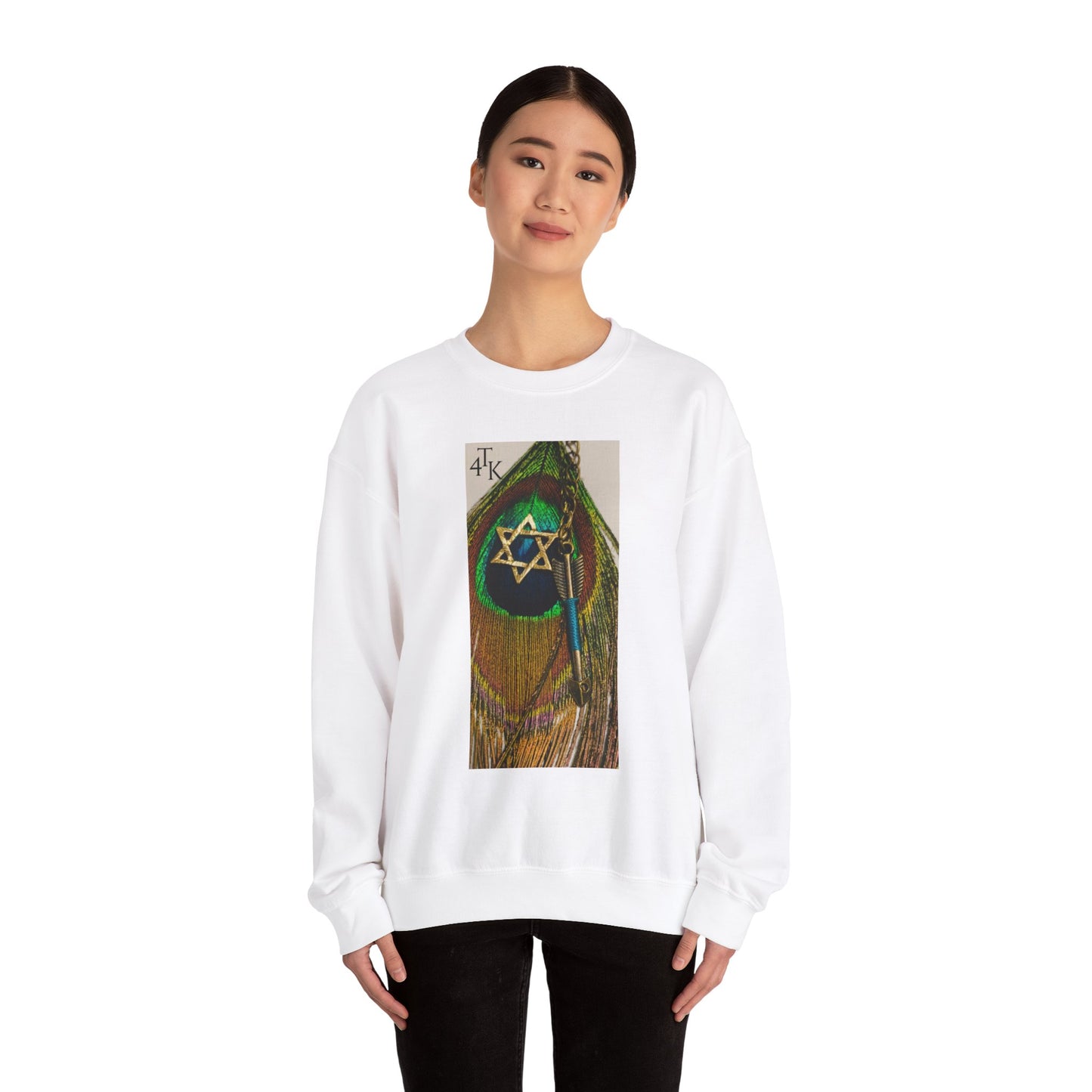 "Arrow and Shield" Unisex Heavy Blend™ Crewneck Sweatshirt