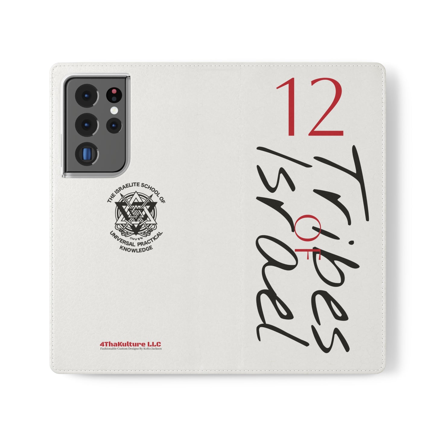 ISUPK "12 Tribes of Israel"-Flip Case (Ivory)