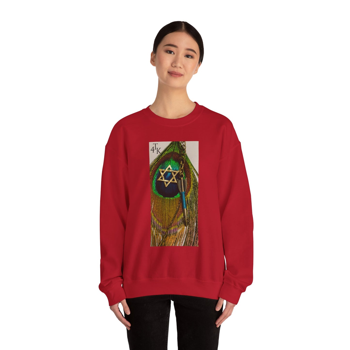 "Arrow and Shield" Unisex Heavy Blend™ Crewneck Sweatshirt
