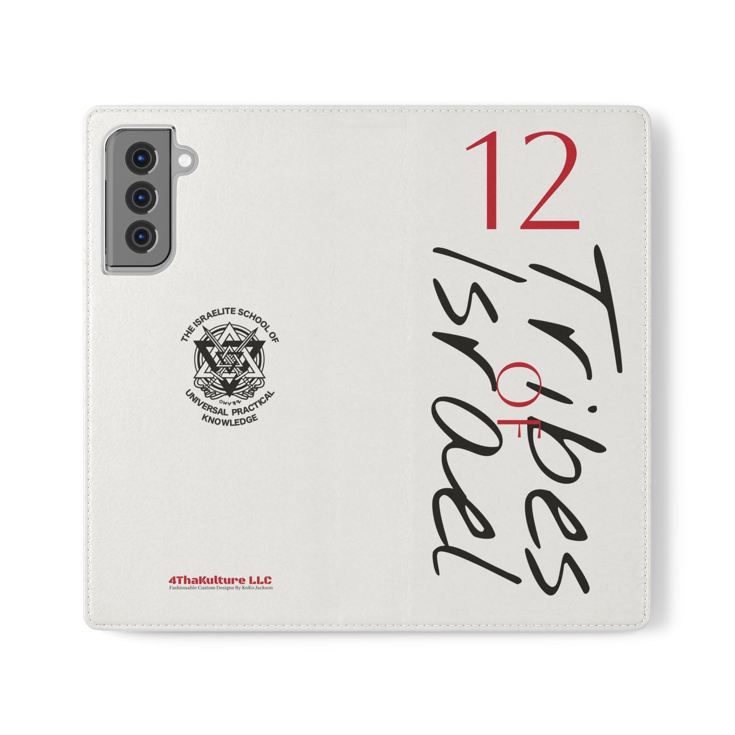 ISUPK "12 Tribes of Israel"-Flip Case (Ivory)