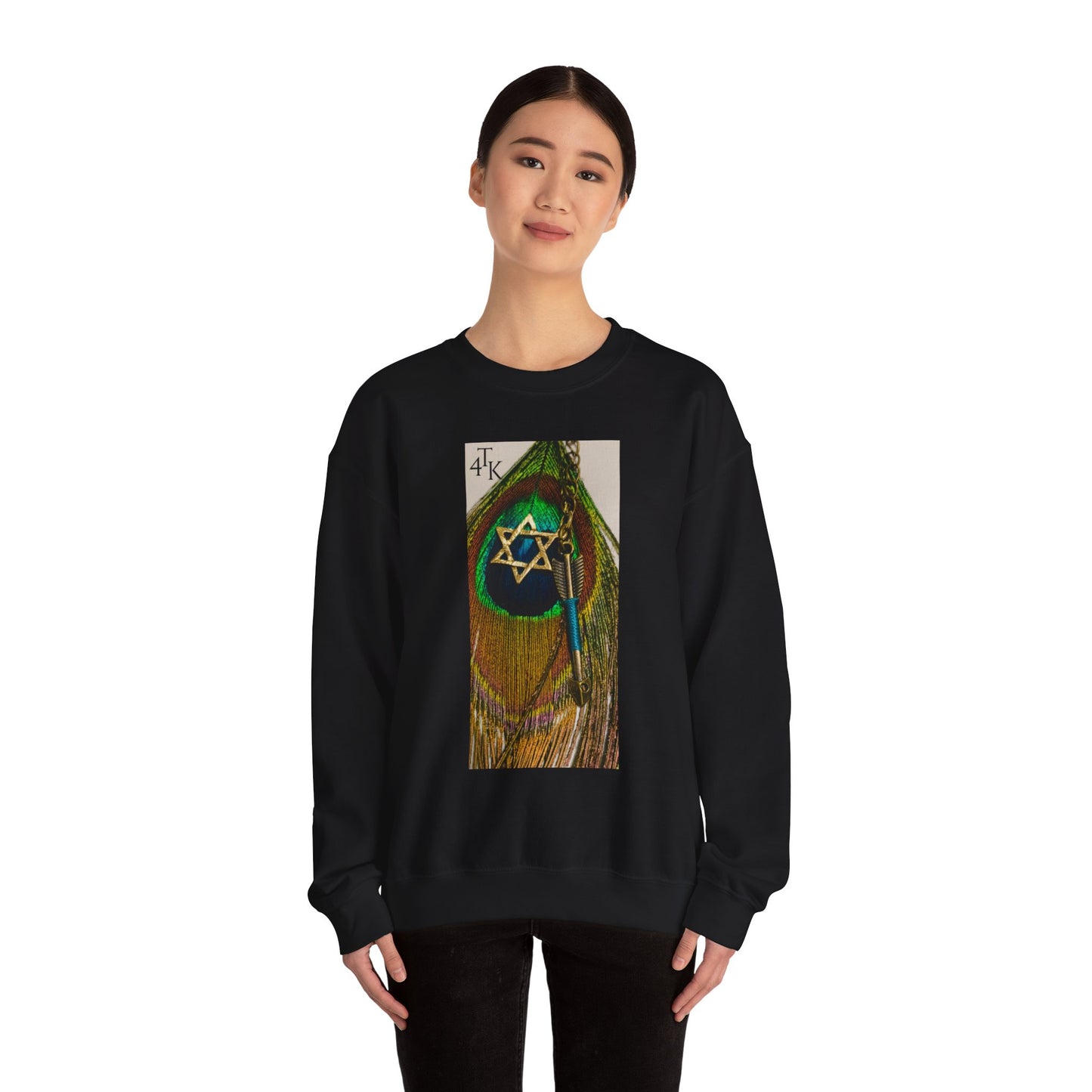 "Arrow and Shield" Unisex Heavy Blend™ Crewneck Sweatshirt