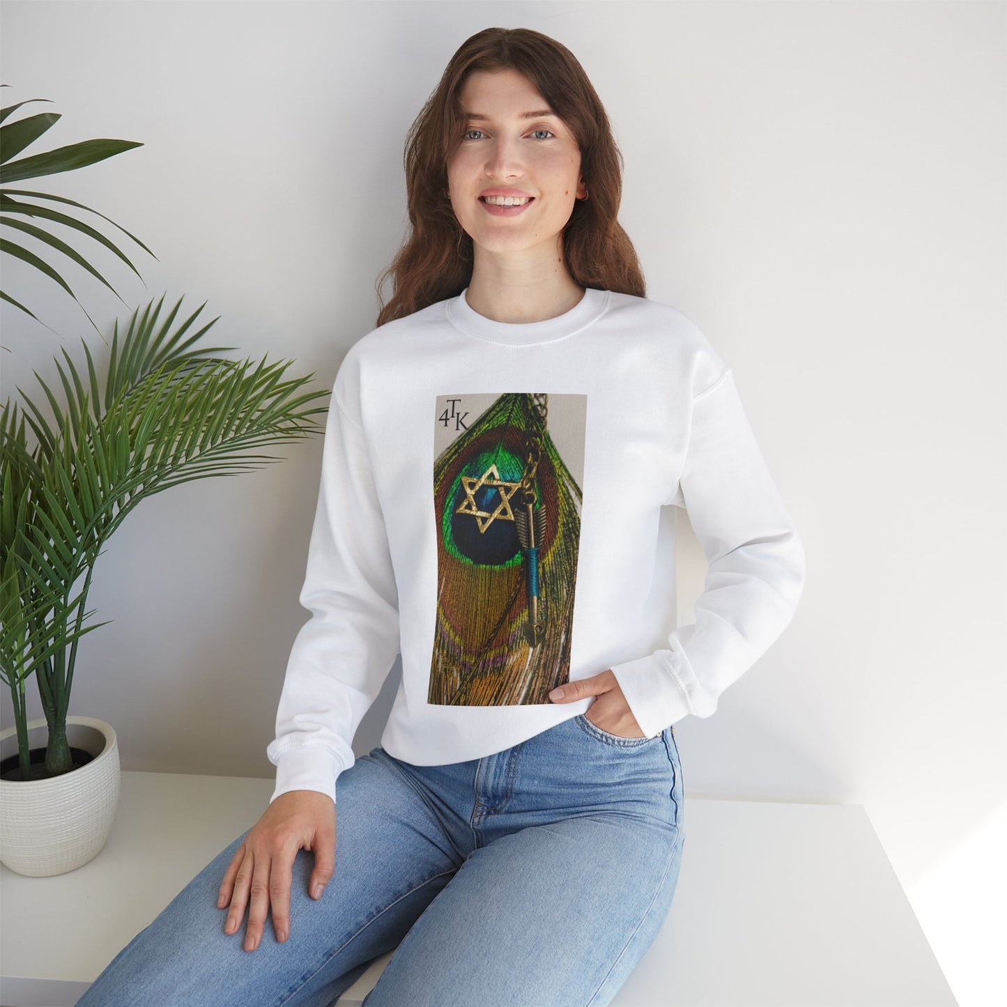 "Arrow and Shield" Unisex Heavy Blend™ Crewneck Sweatshirt