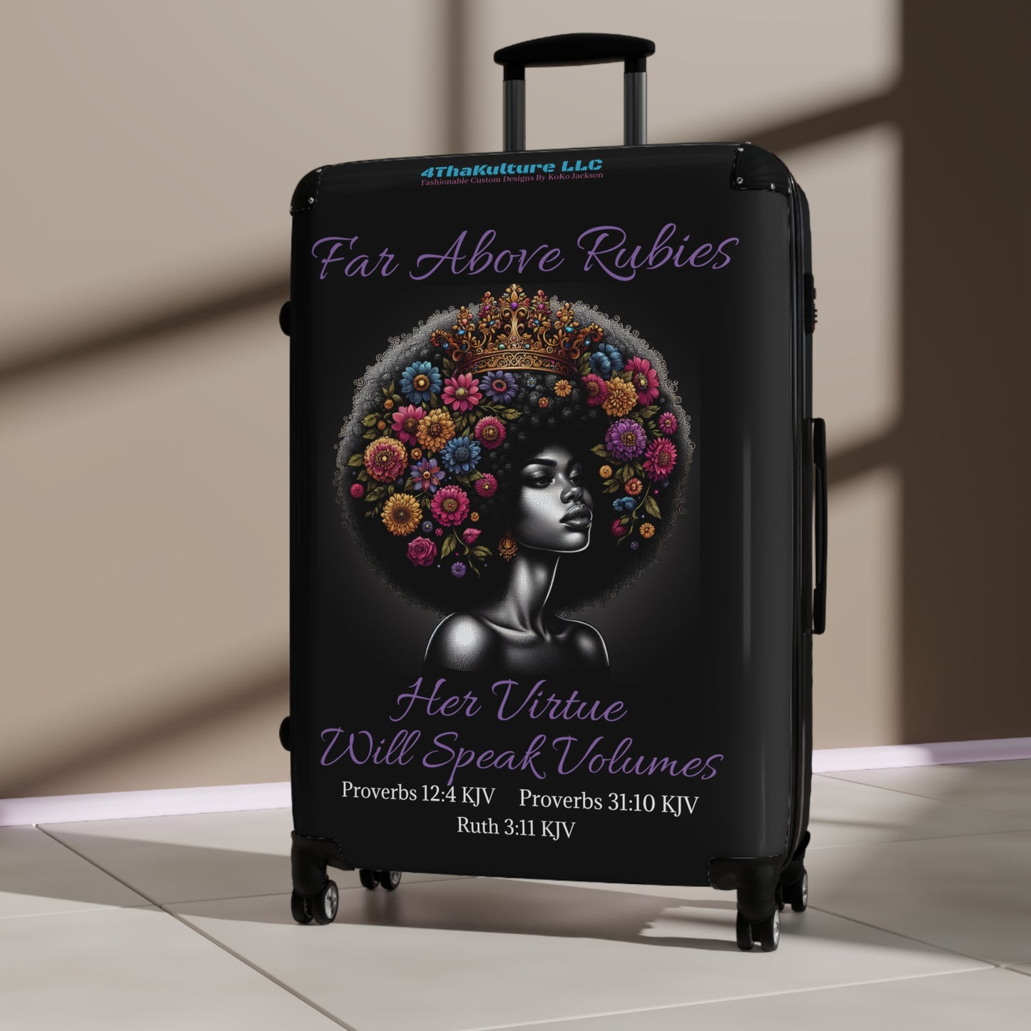 "Far Above Rubies"- Suitcase