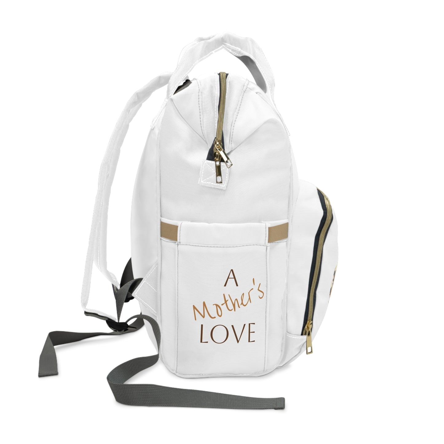 A Mothers Love- Multifunctional Diaper Backpack (Wht)