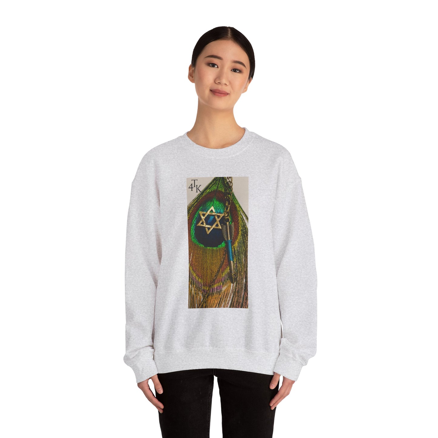 "Arrow and Shield" Unisex Heavy Blend™ Crewneck Sweatshirt