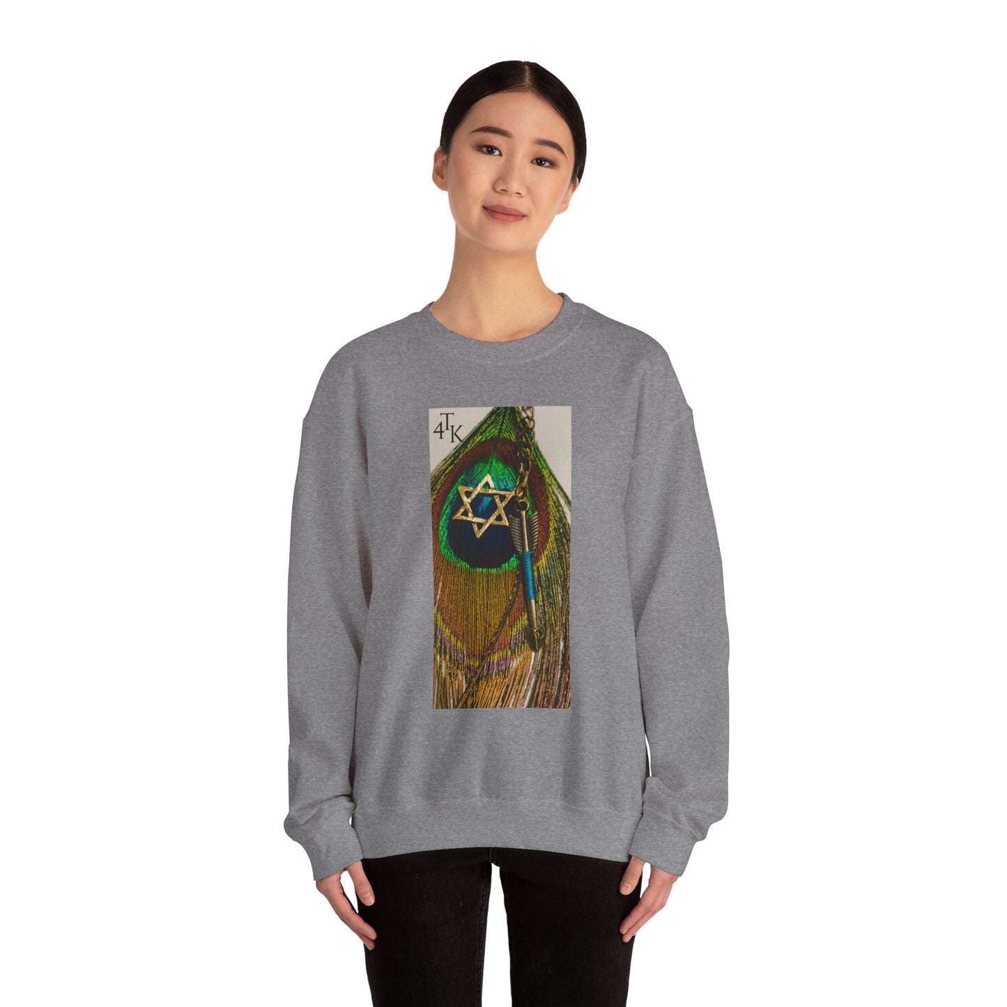 "Arrow and Shield" Unisex Heavy Blend™ Crewneck Sweatshirt