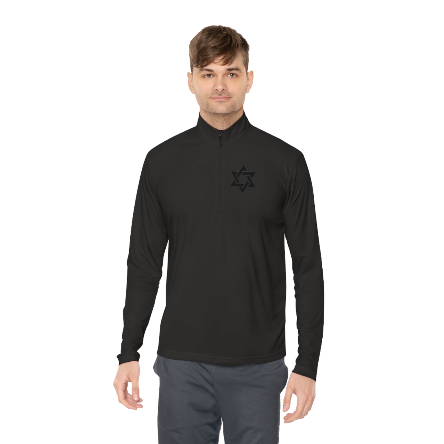 The Bible Is Our Story MEN'S - Quarter-Zip Pullover