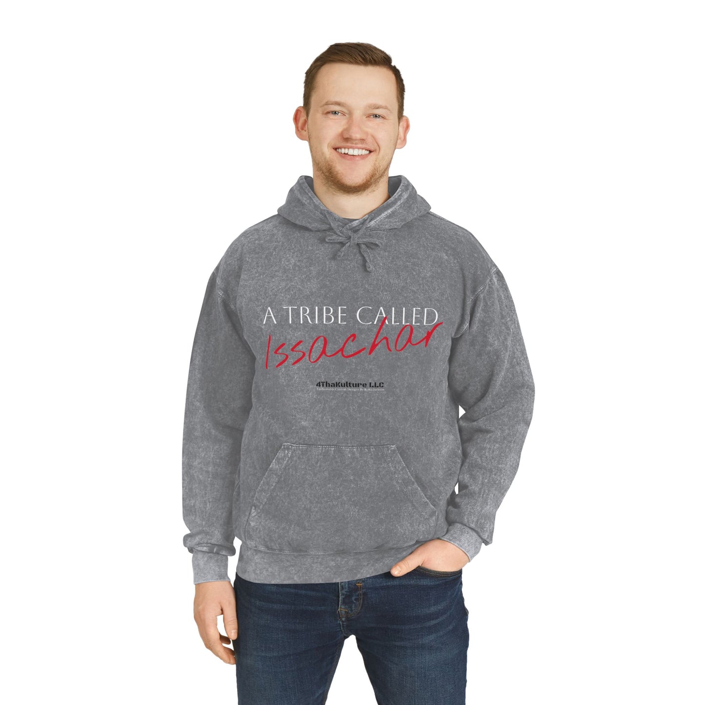 A Tribe Called ISSACHAR- Unisex Mineral Wash Hoodie