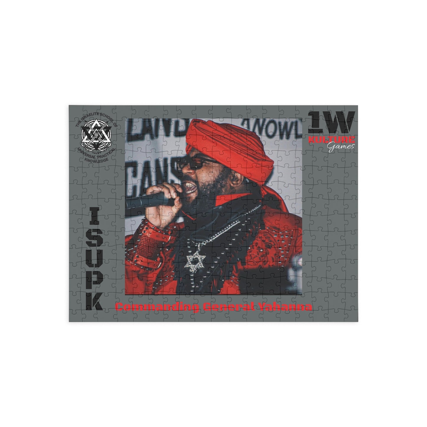 ISUPK "Commanding General Yahanna" Puzzle (96, 252, 500, 1000-Piece)