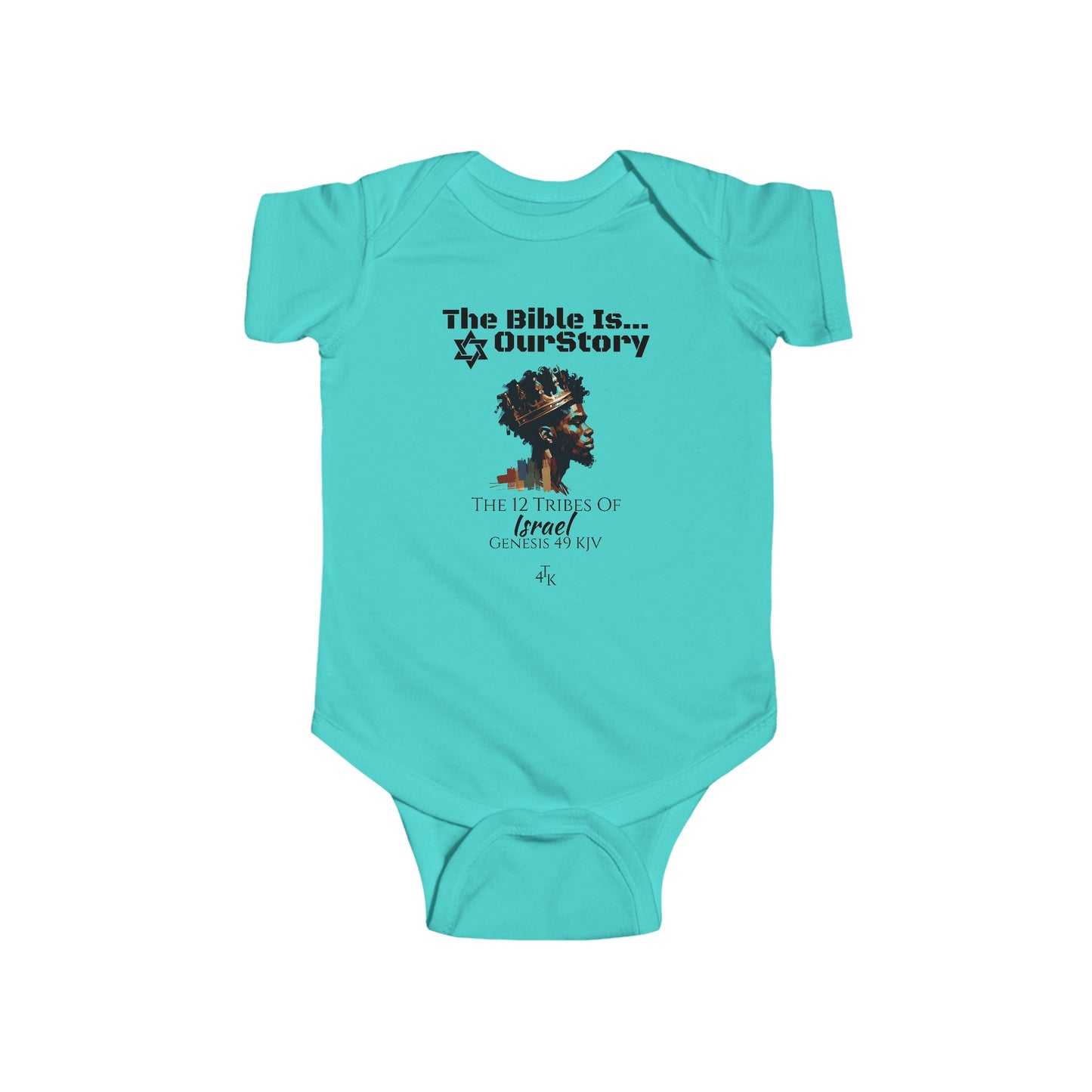 Bible Is Our Story- BOY'S Infant Jersey Bodysuit