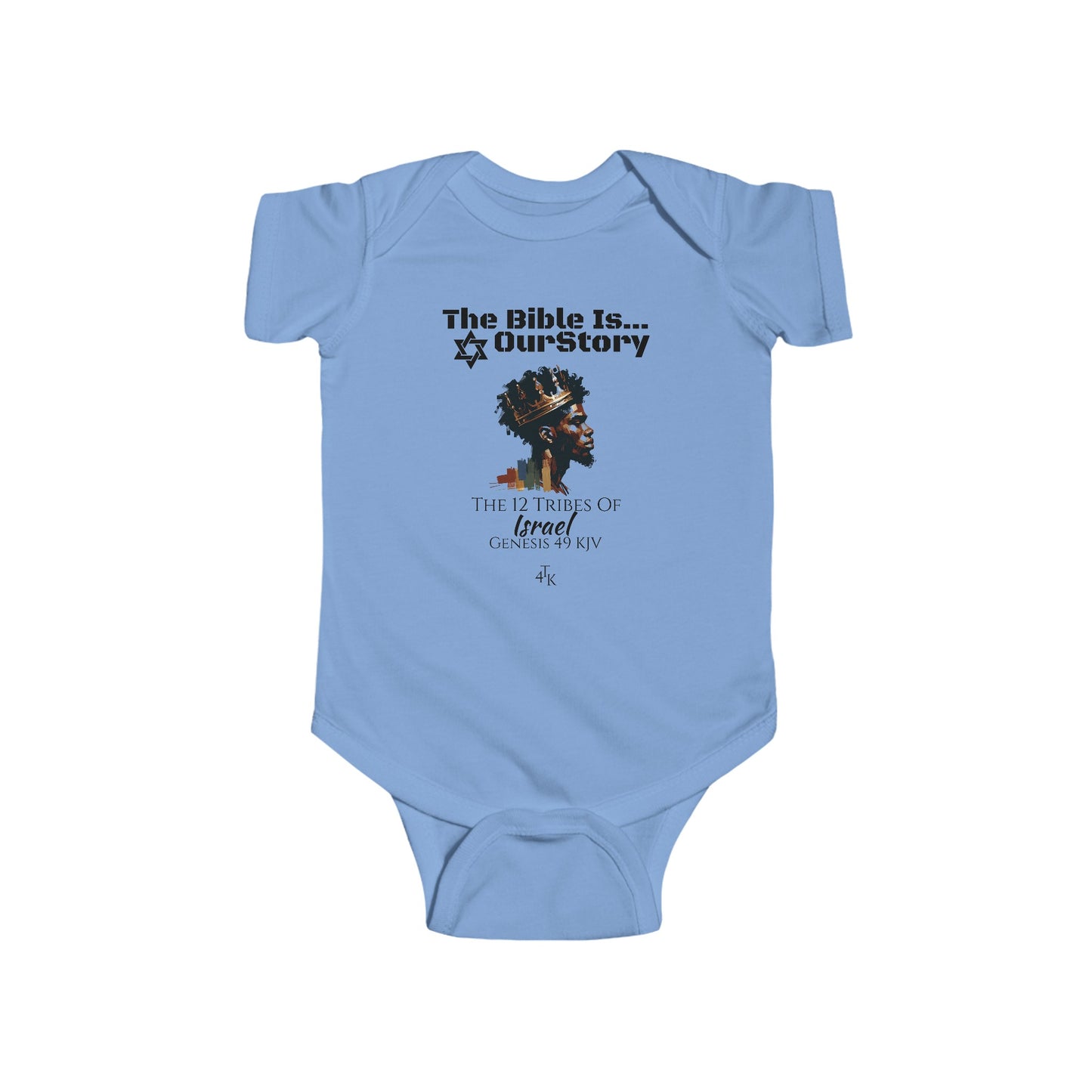 Bible Is Our Story- BOY'S Infant Jersey Bodysuit