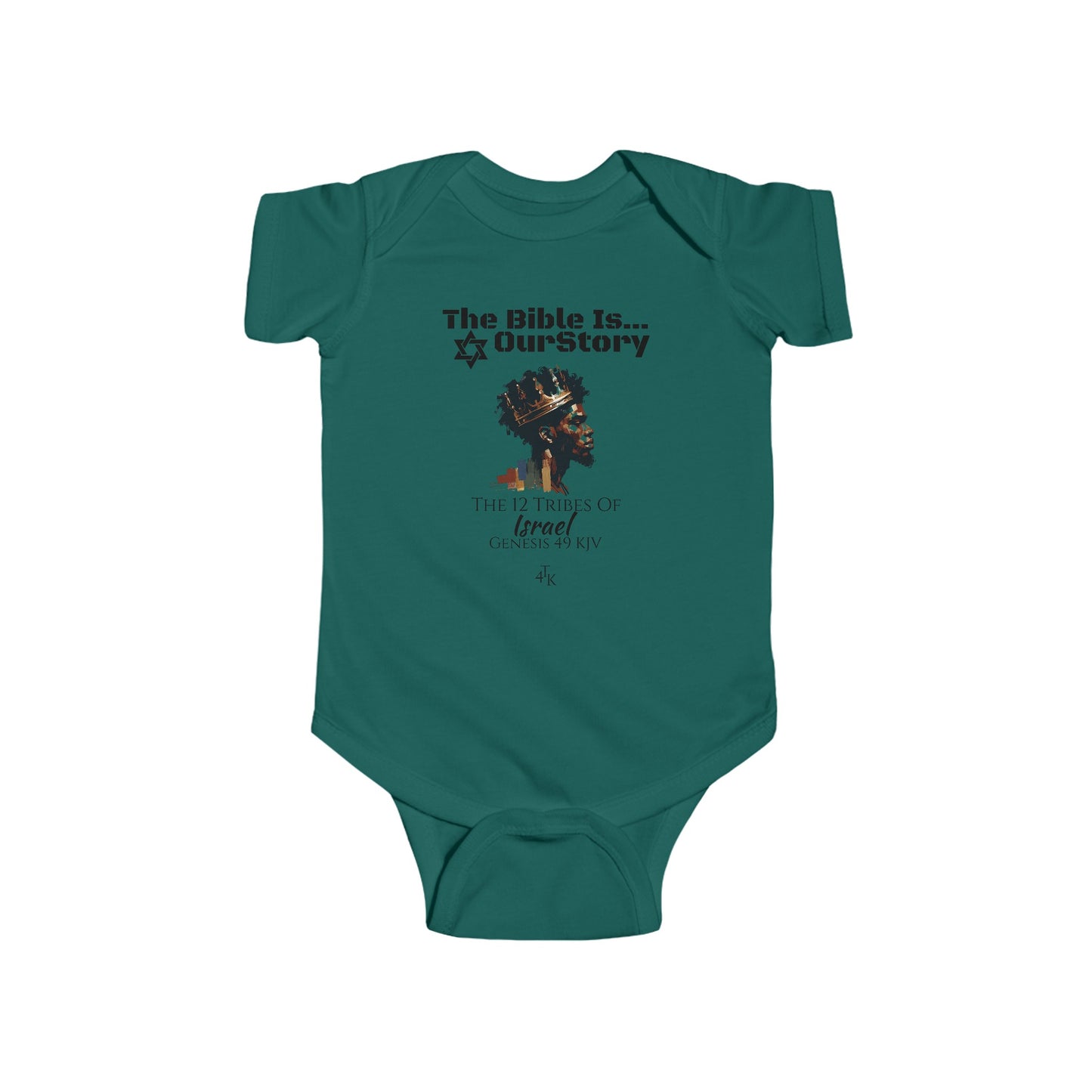 Bible Is Our Story- BOY'S Infant Jersey Bodysuit