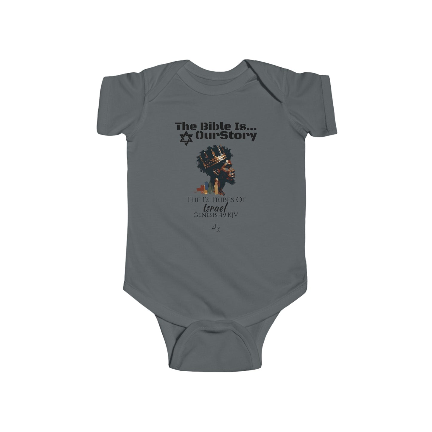 Bible Is Our Story- BOY'S Infant Jersey Bodysuit