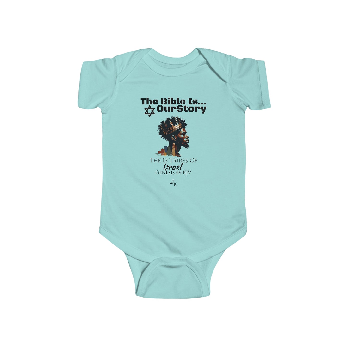 Bible Is Our Story- BOY'S Infant Jersey Bodysuit